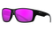 Gloss Black / Smoke + Purple Mirror Polarized