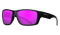 Gloss Black / Smoke + Purple Mirror Polarized