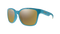 Gloss Ocean Blue / Brown + Gold Mirror Polarized
