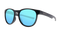 Matte Black / Smoke with Icy Blue Mirror Polarized