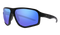 Matte Black / Smoke + Icy Blue Mirror HD Polarized