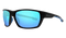 Matte Black/Smoke + Icy Blue Mirror Polarized