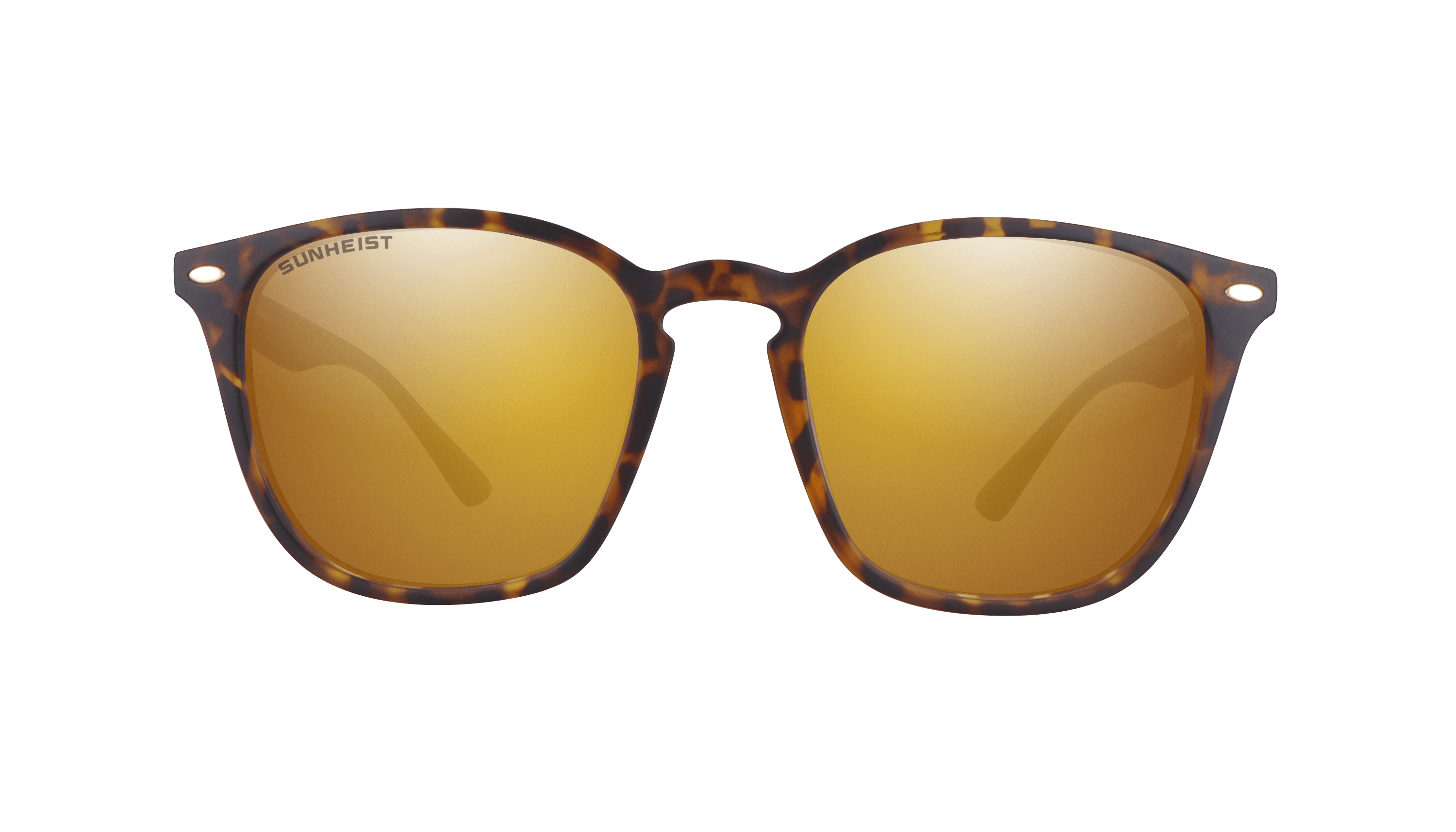 Matte Brown Tortoise / Brown with Gold Mirror