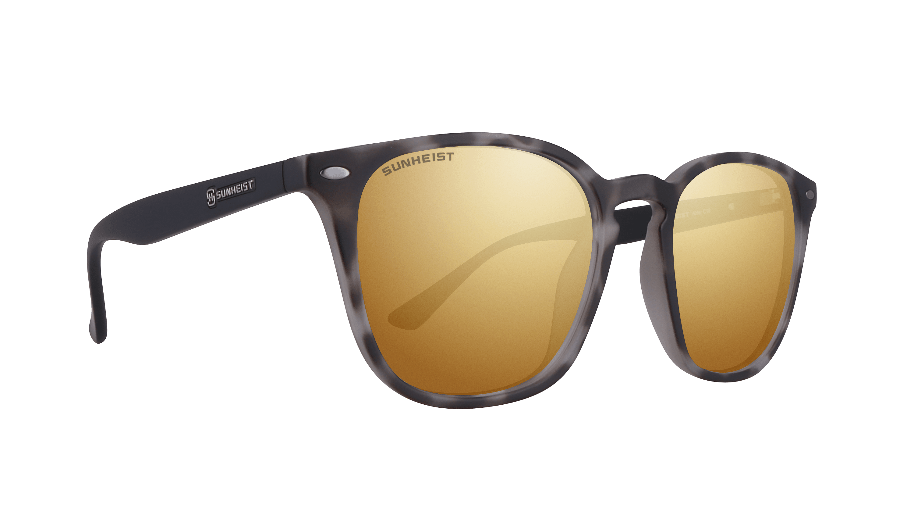 Matte Gray Tortoise / Smoke with Flash Mirror Polarized
