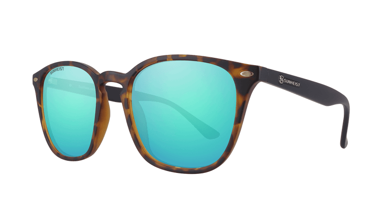 Matte Brown Tortoise / Brown with Green Mirror Polarized