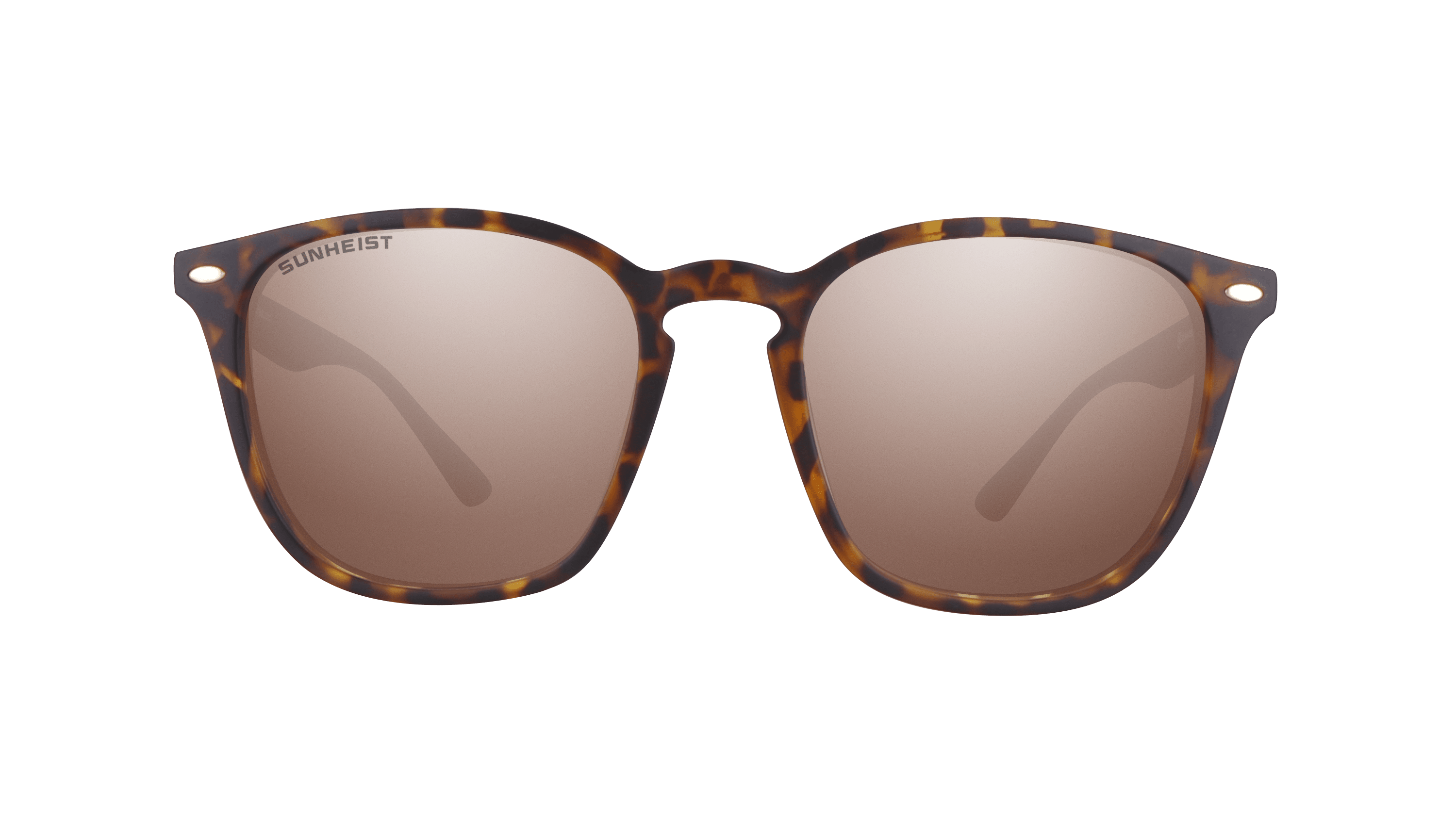 Matte Brown Tortoise / Brown with Flash Mirror