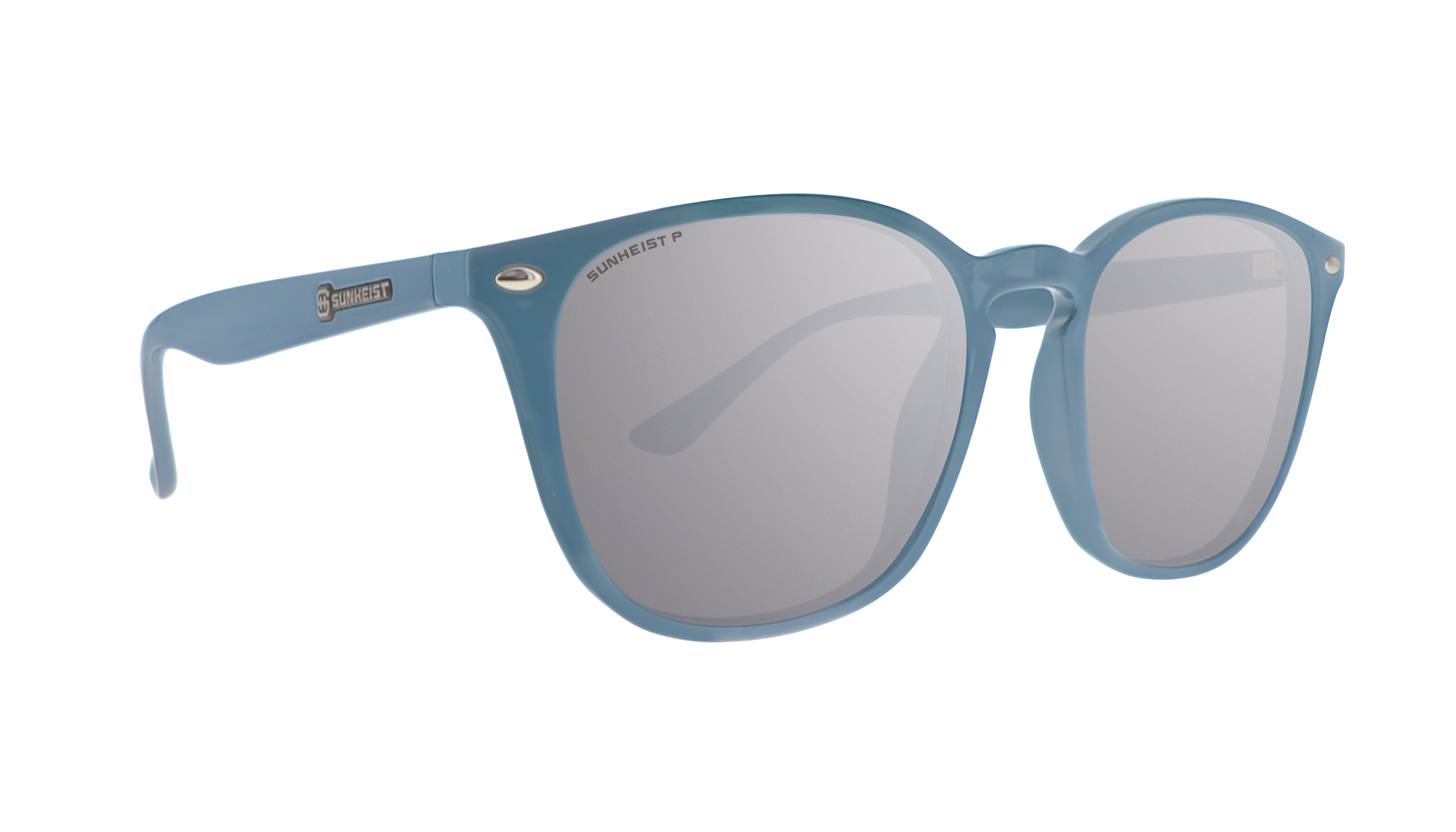 Gloss Sky Blue / Smoke Polarized