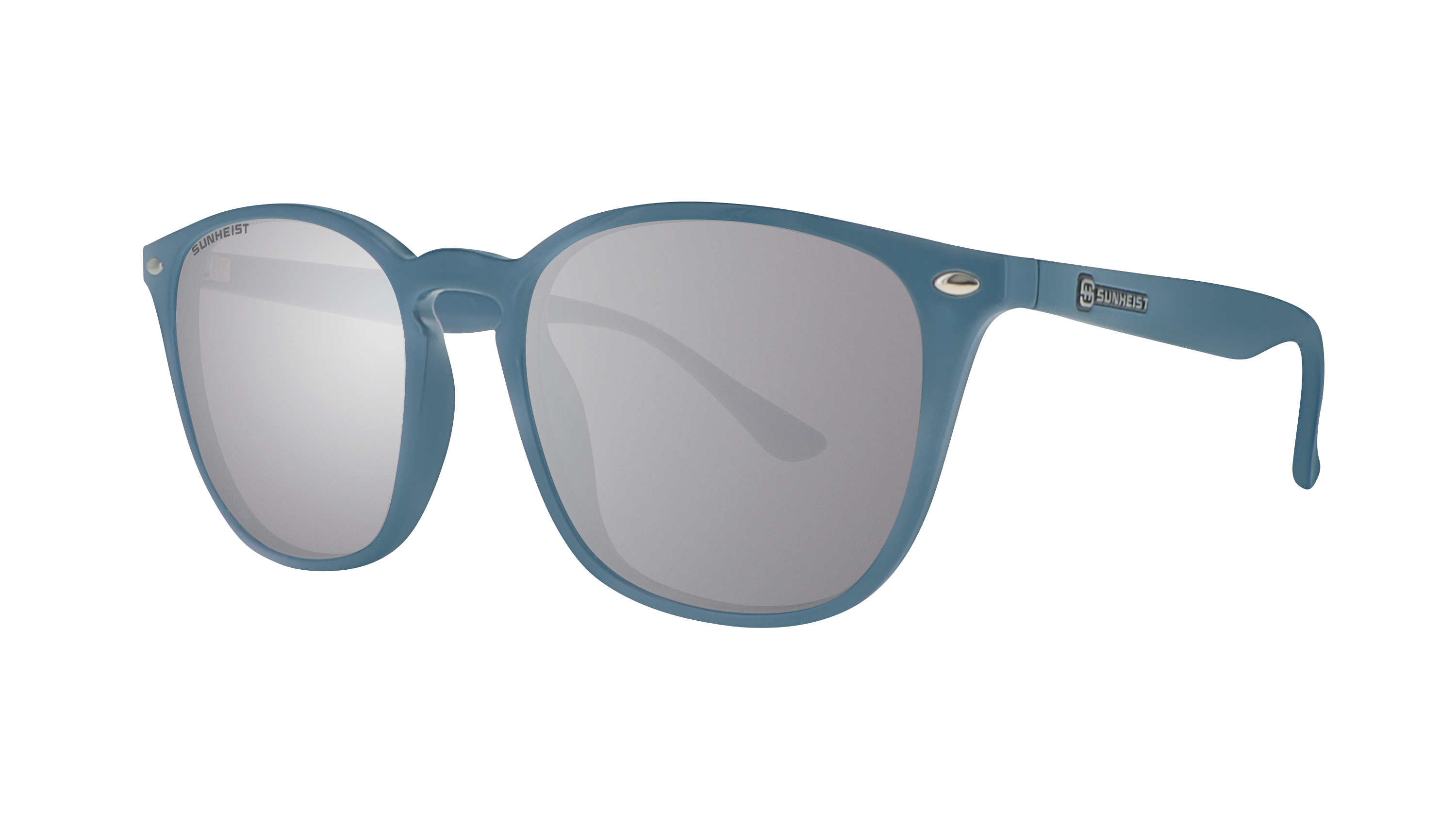 Gloss Sky Blue / Smoke with Full Mirror