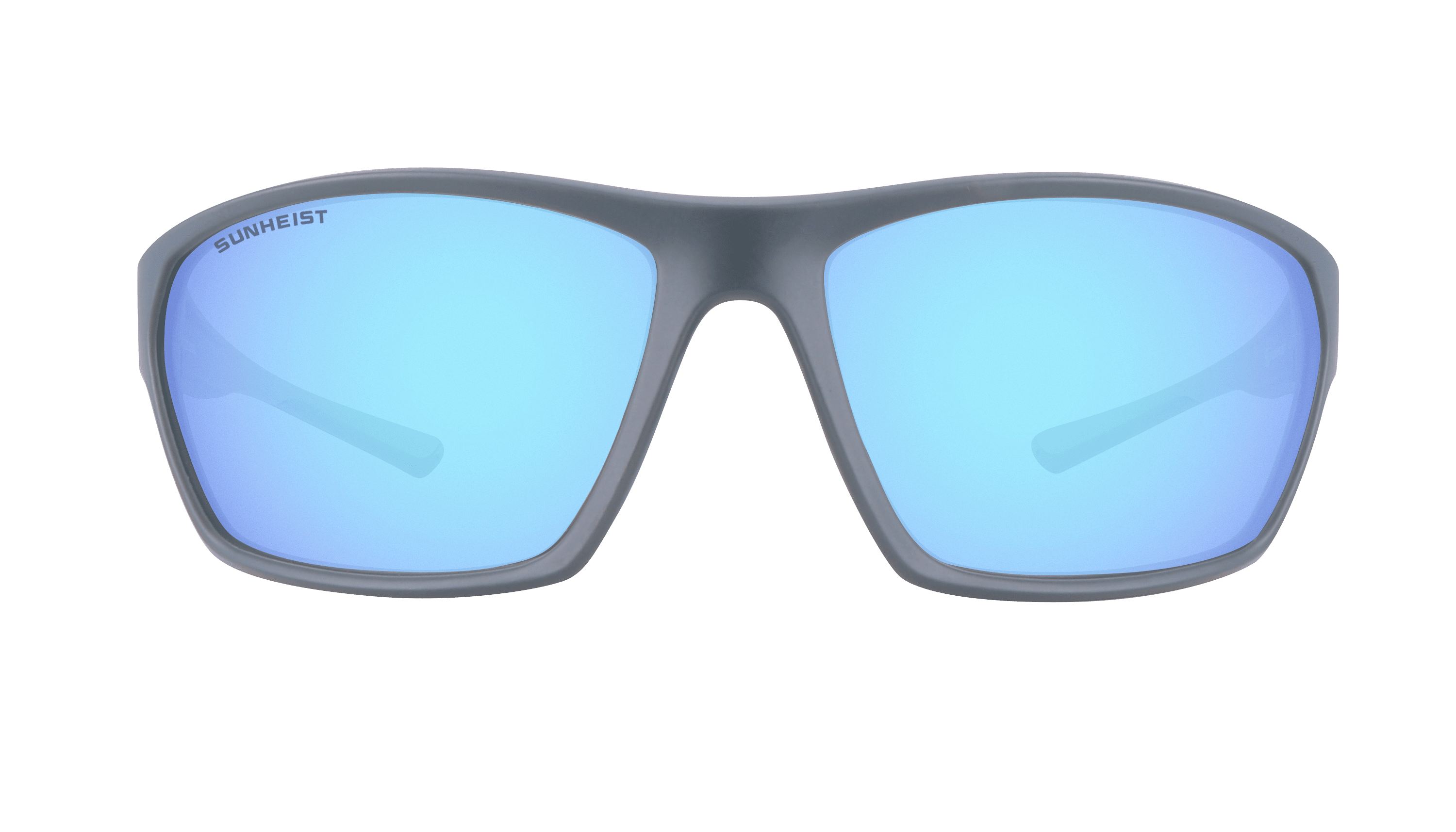 Matte Grey / Smoke with Icy Blue Mirror Polarized