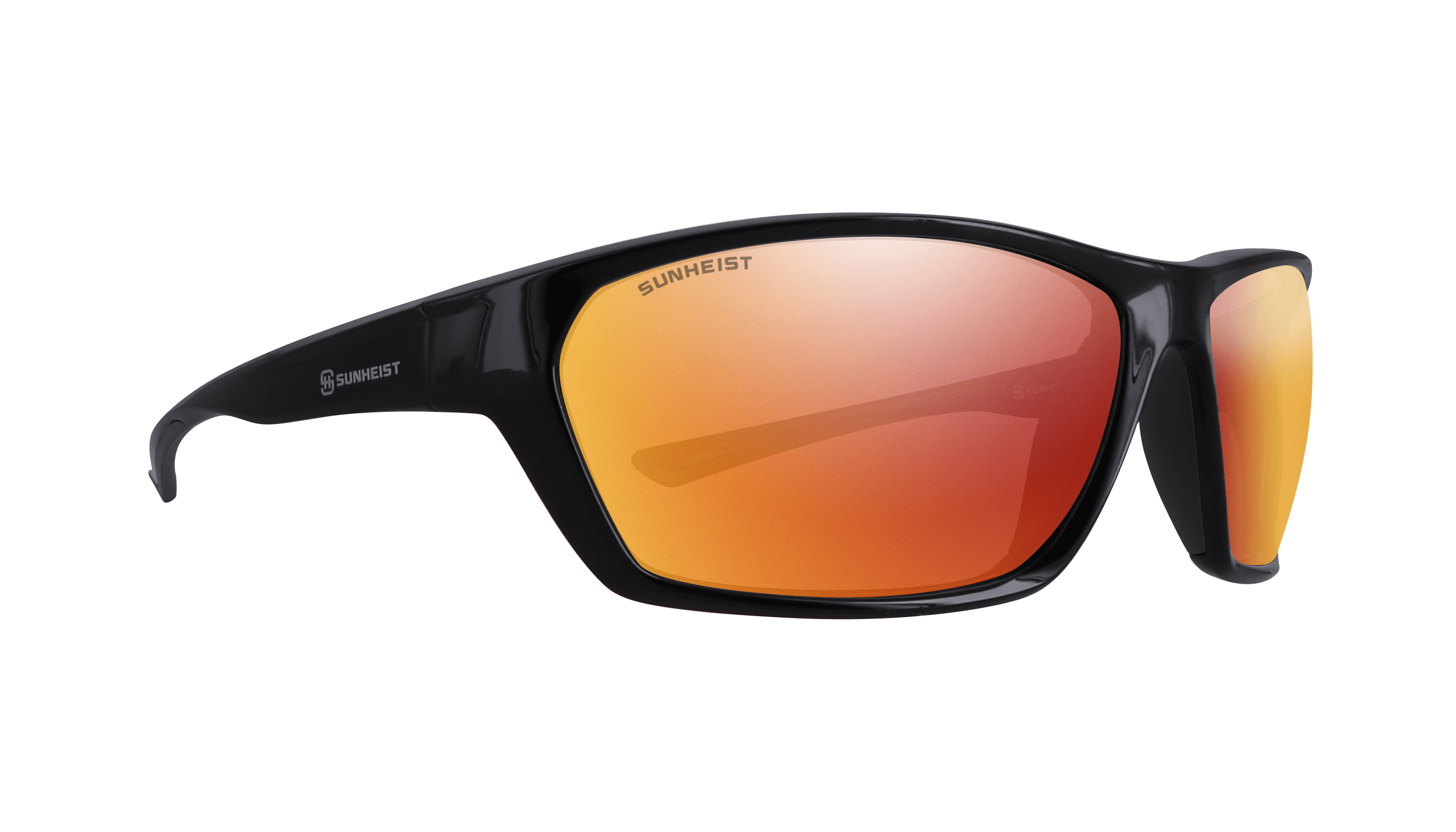 Gloss Black / Smoke with Red Mirror