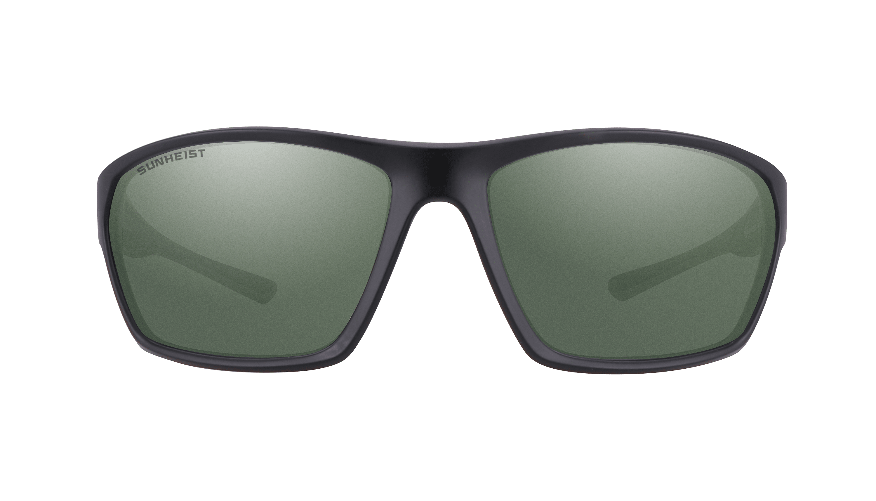 Matte Black / Green with Light Mirror