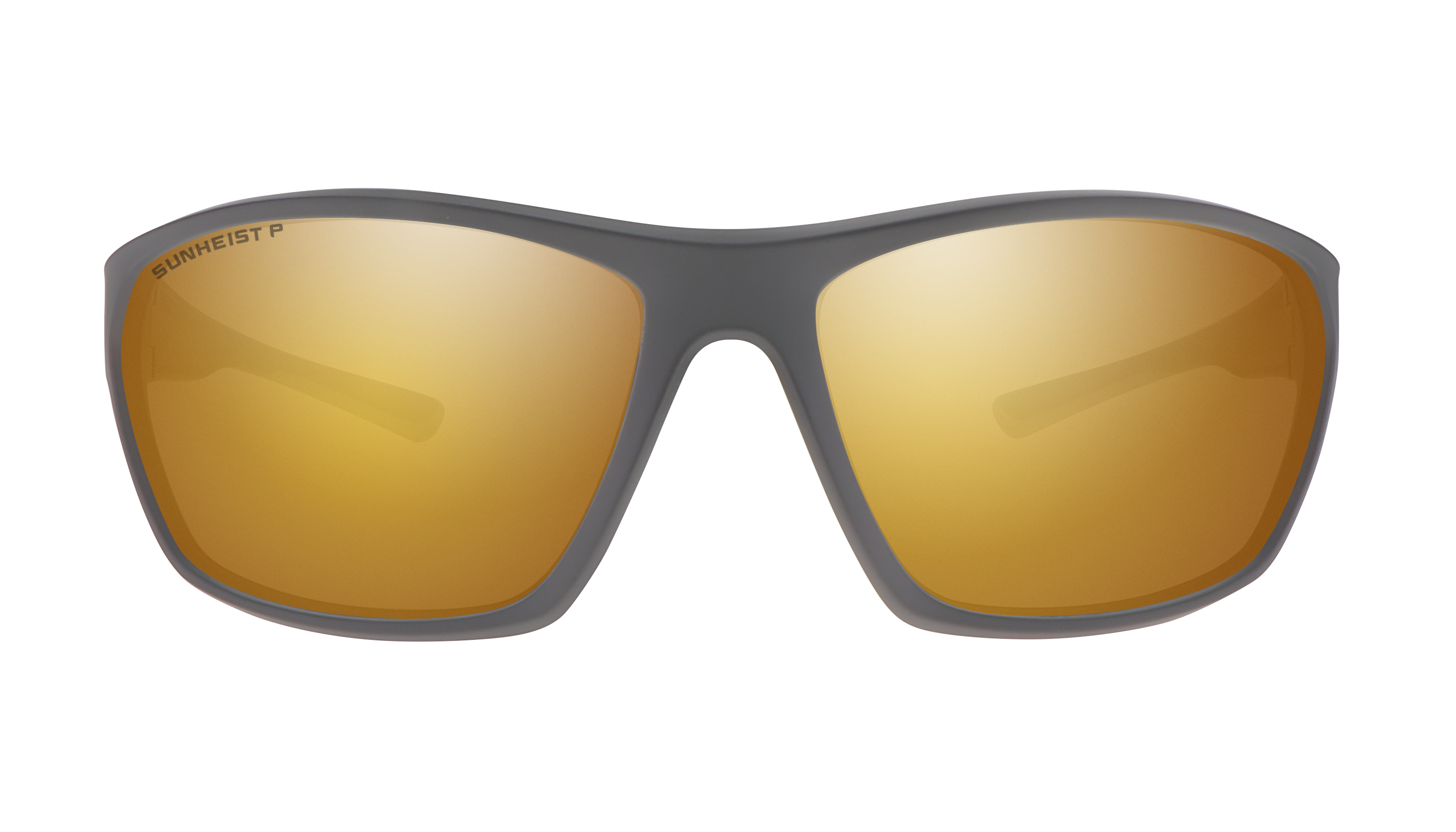 Matte Gray / Brown with Gold Full Mirror Polarized