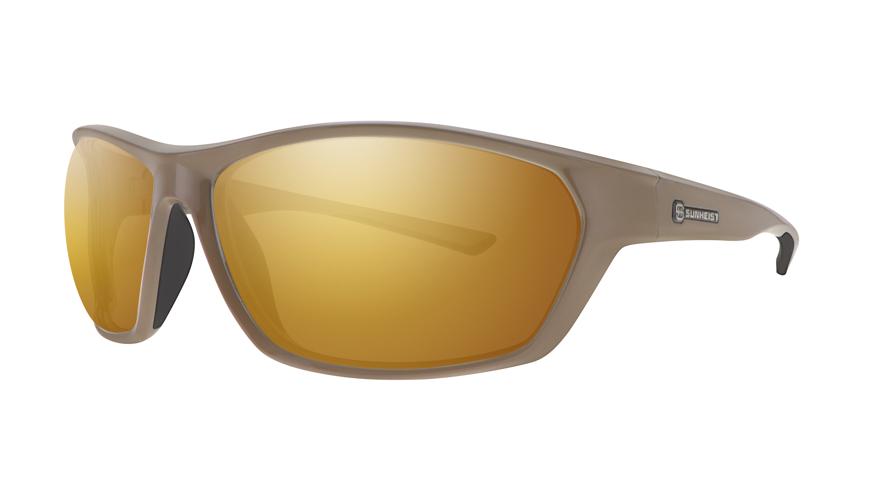 Gloss Nylon Brown / Brown with Gold Full Mirror Polarized