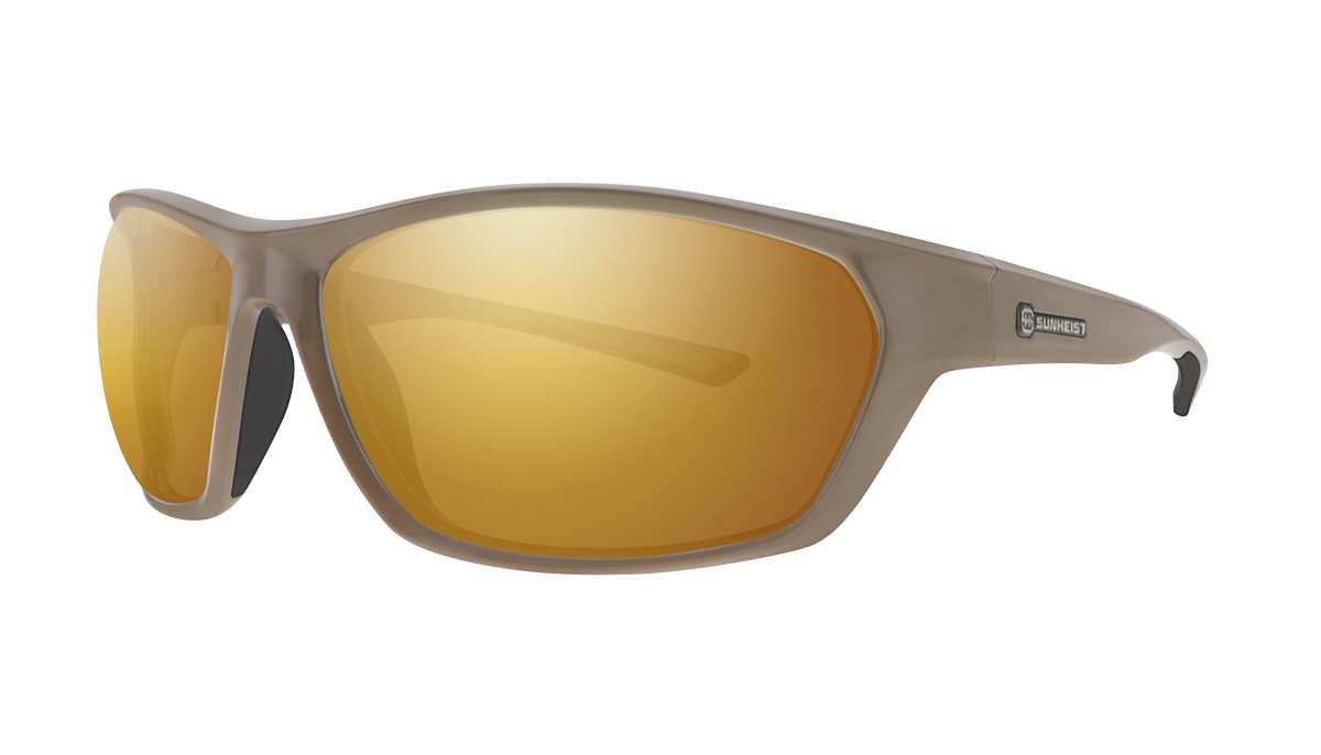 Gloss Nylon Brown / Brown with Gold Full Mirror Polarized
