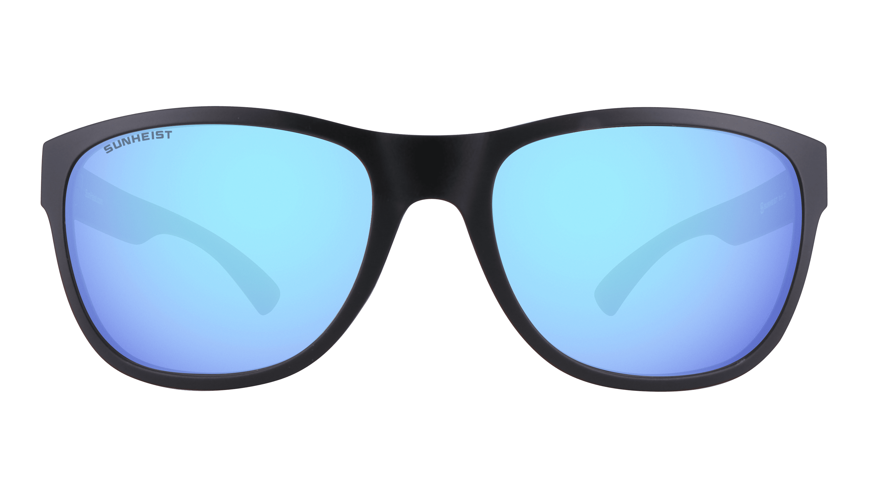 Matte Black / Smoke with Icy Blue Mirror