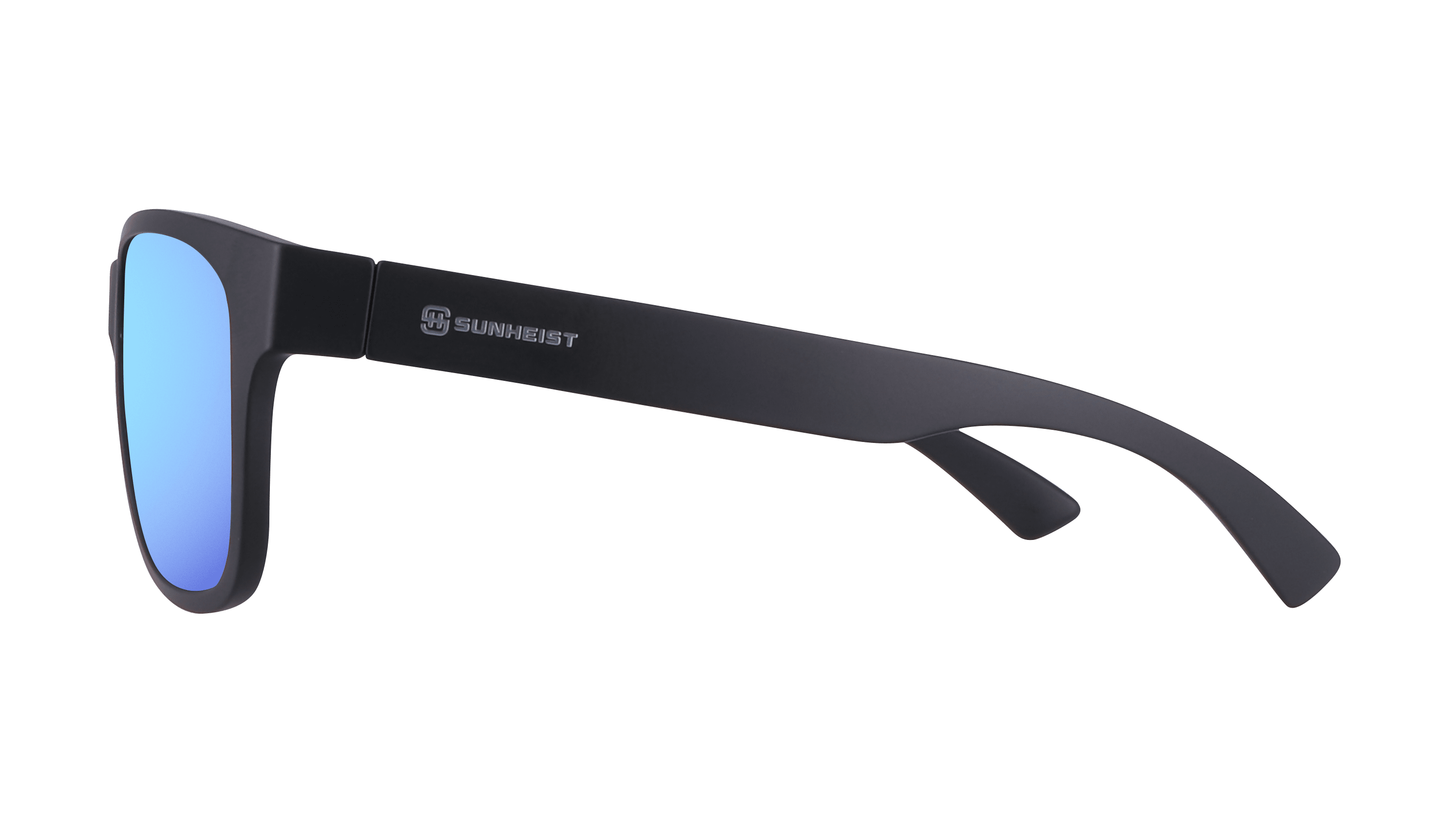 Matte Black / Smoke with Icy Blue Mirror