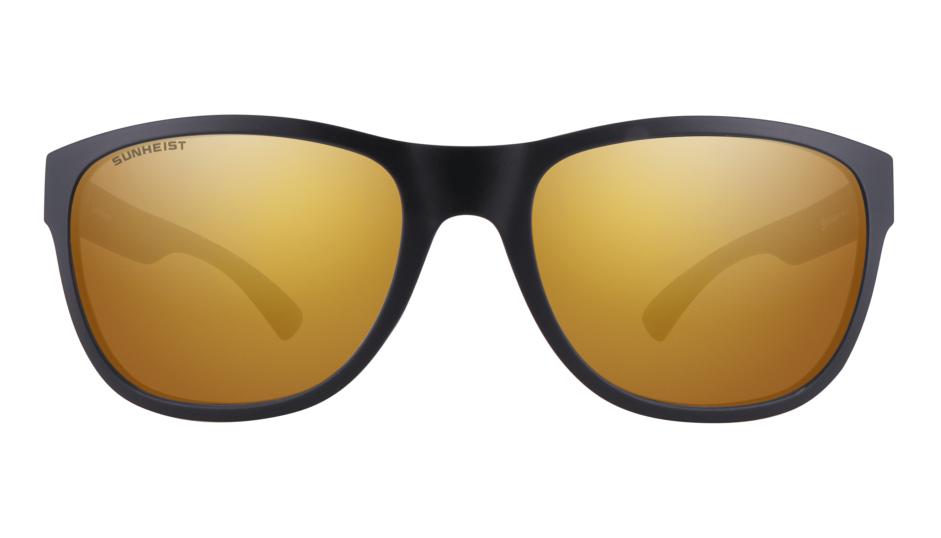 Matte Black / Brown with Gold Mirror