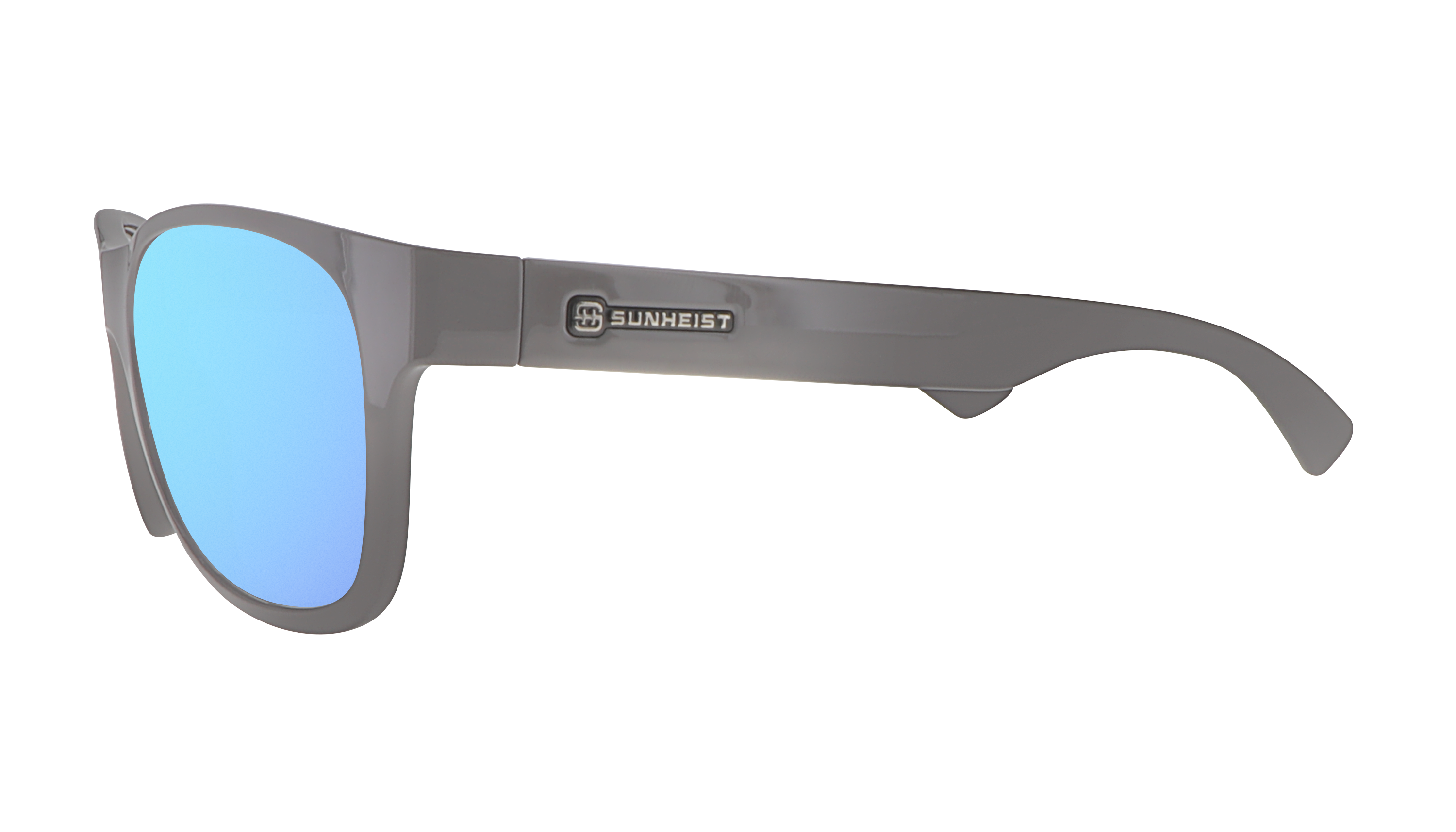 Gloss Gray / Smoke with Icy Blue Mirror