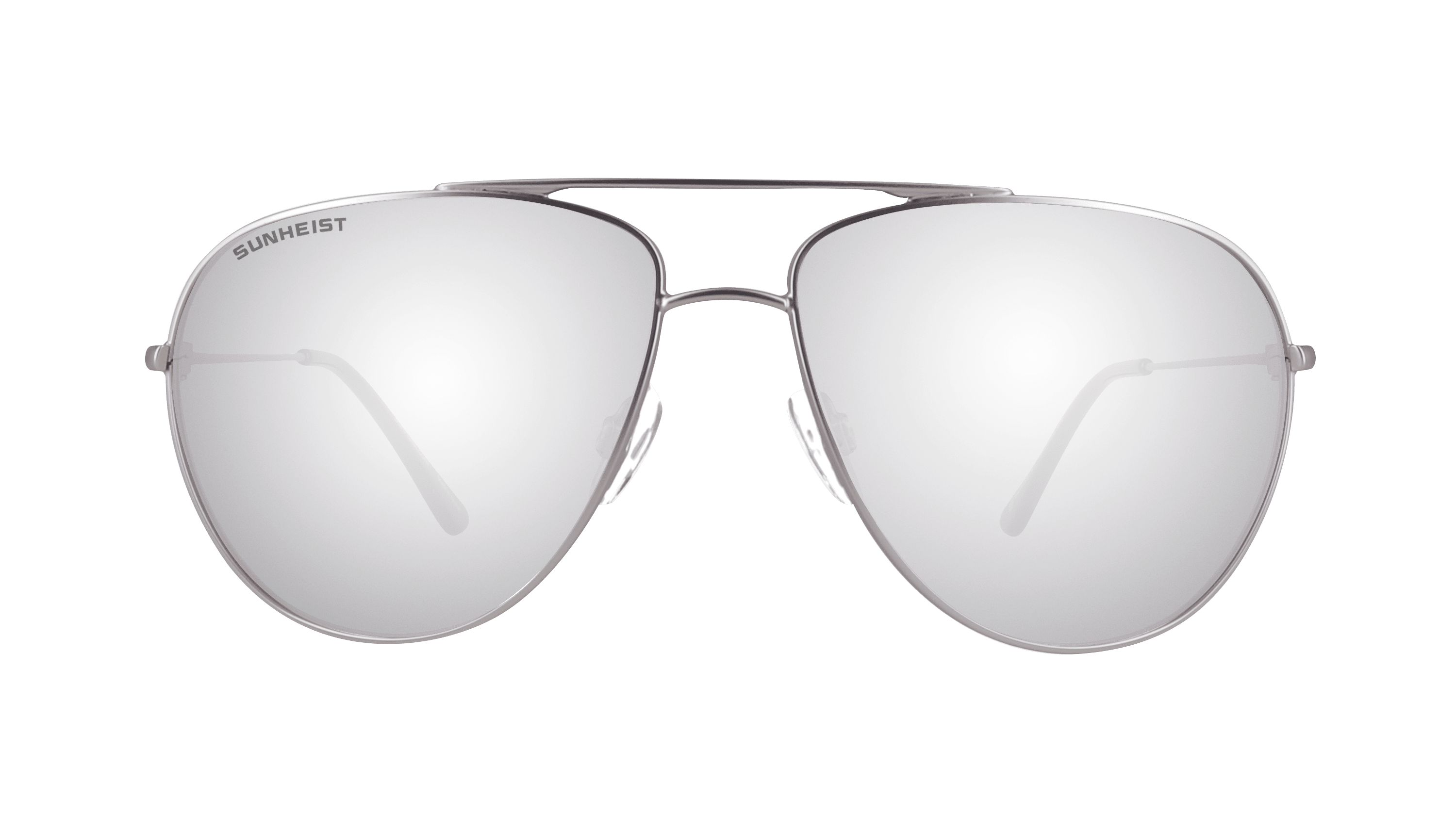 Matte Silver / Smoke with Full Mirror