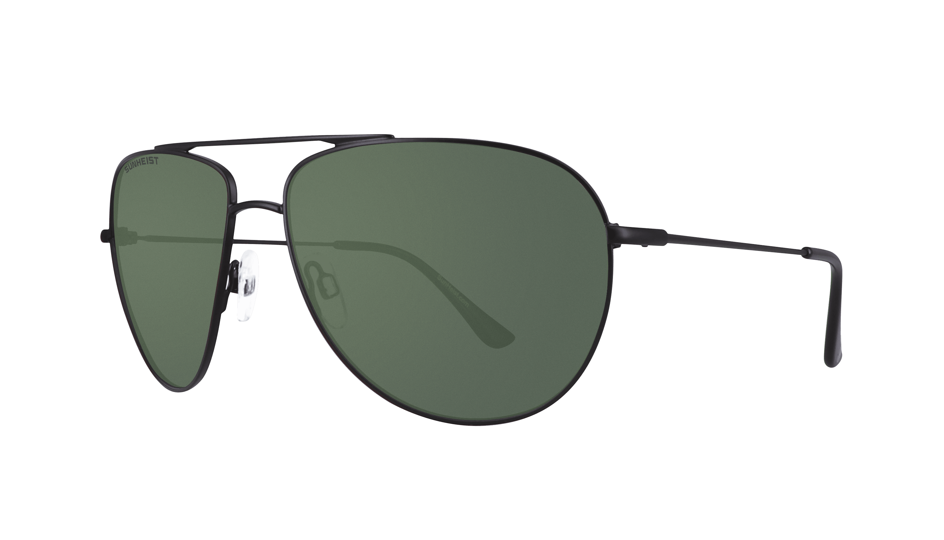 Matte Black / Green Polarized