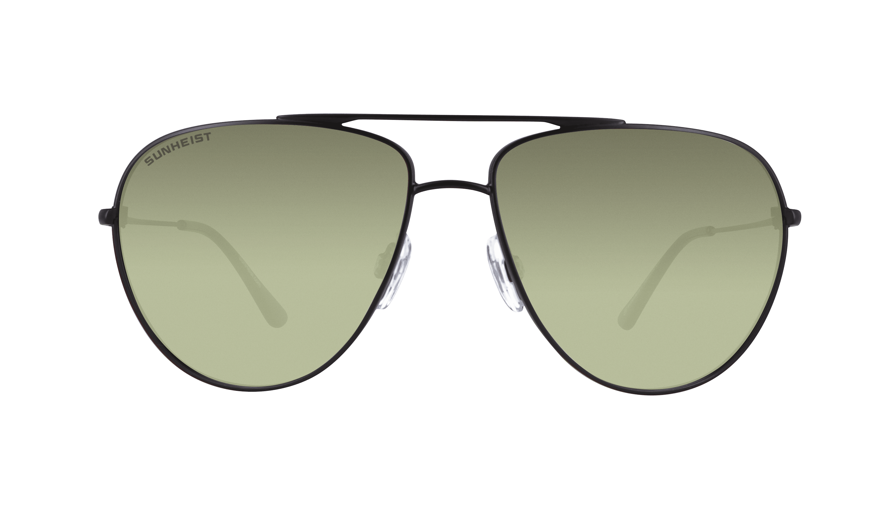 Matte Black / Gradient Green with Light Mirror