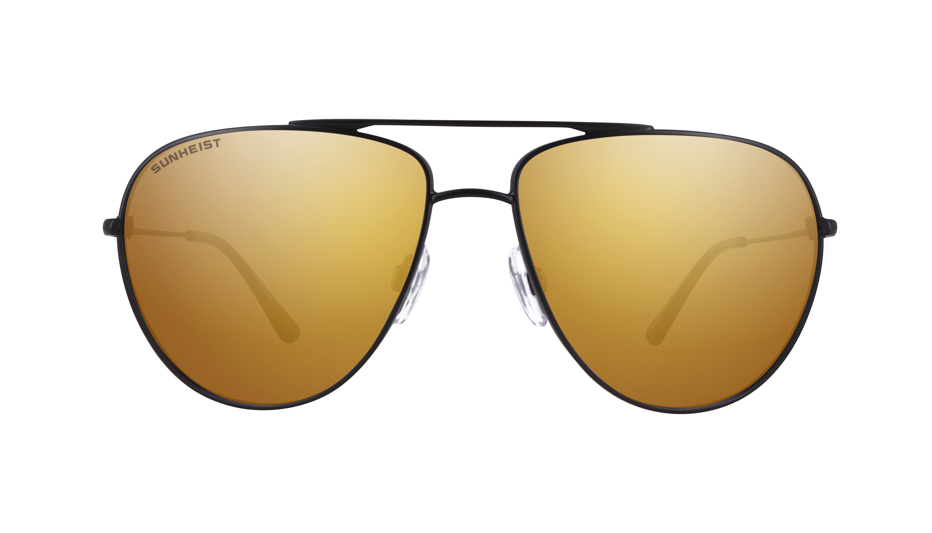 Matte Black / Brown with Gold Mirror