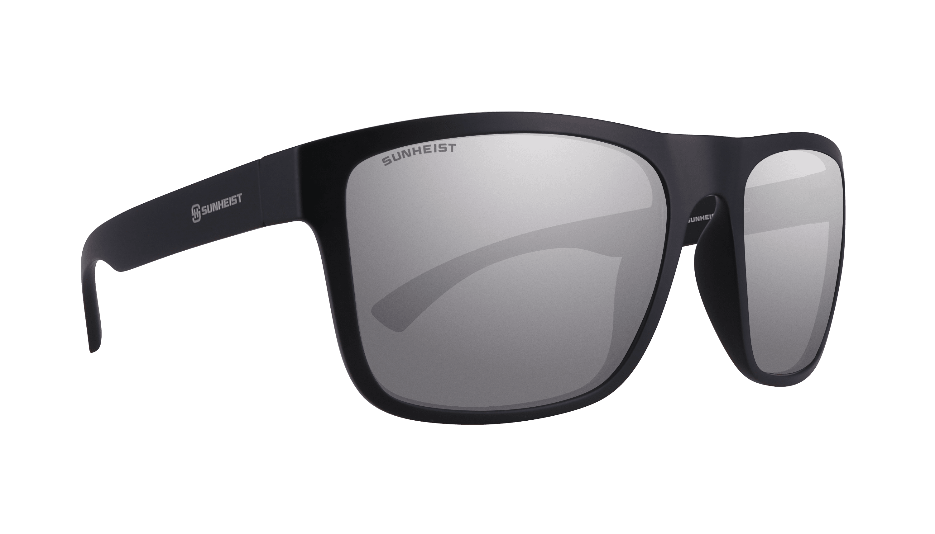 Matte Black / Smoke with Light Mirror