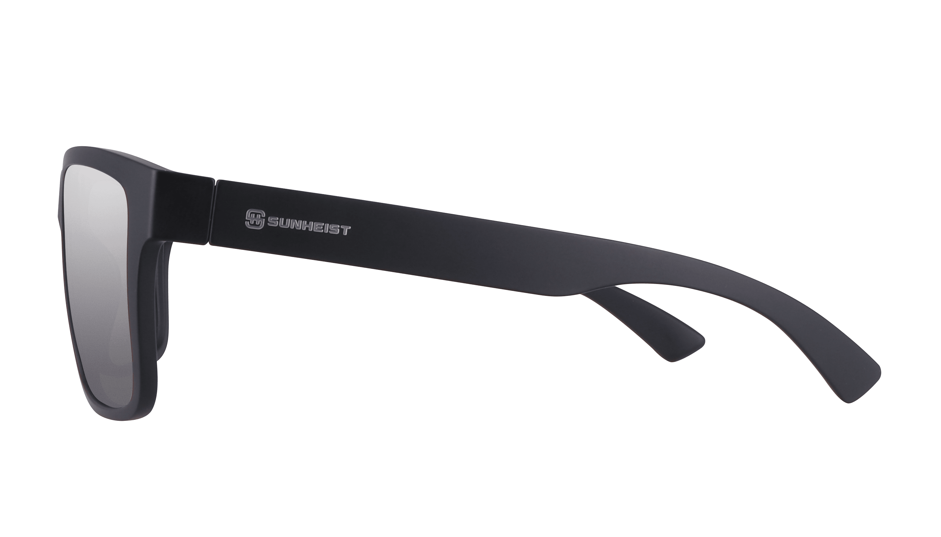 Matte Black / Smoke with Light Mirror