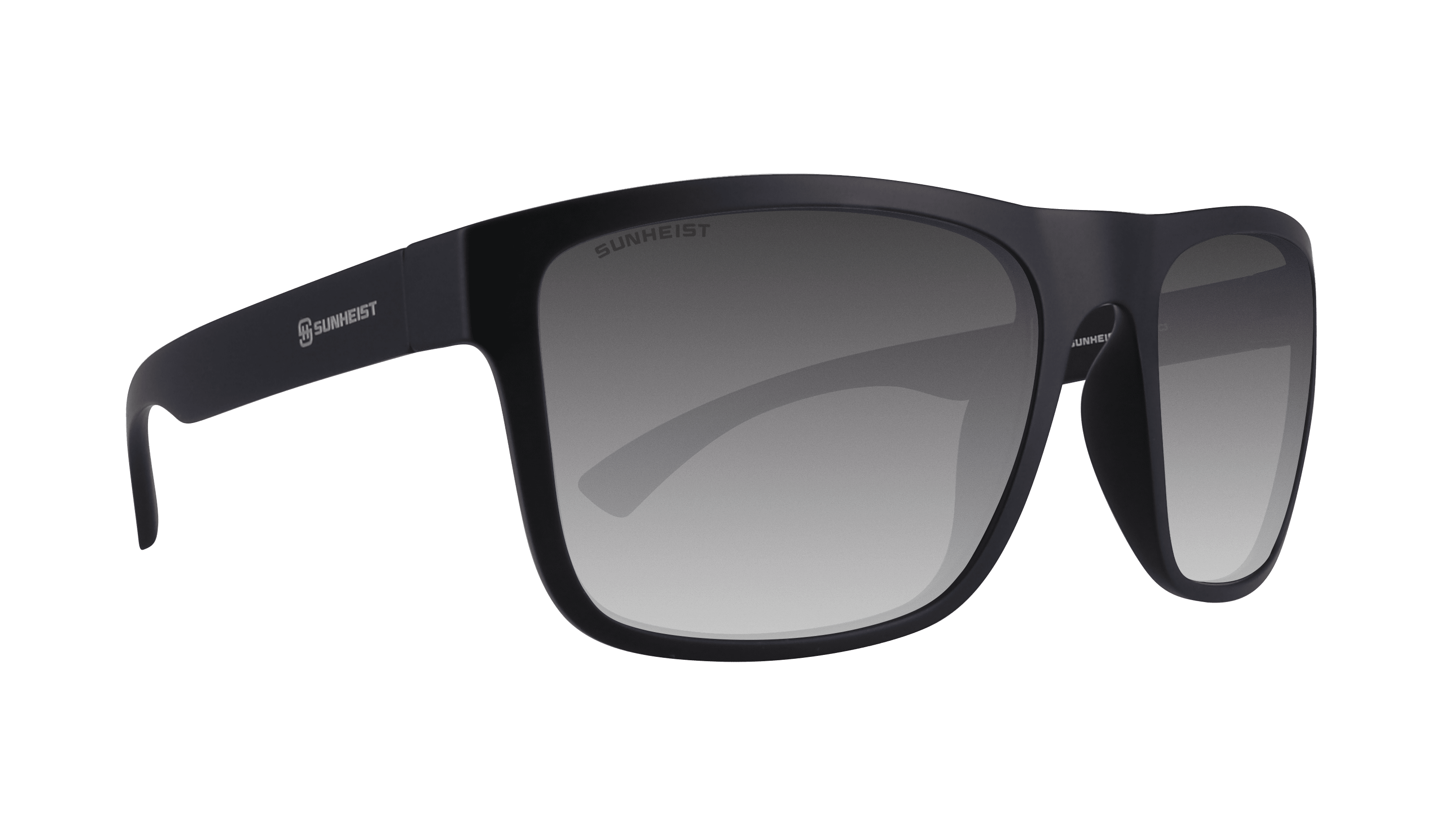 Matte Black / Smoke Gradient with Light Mirror