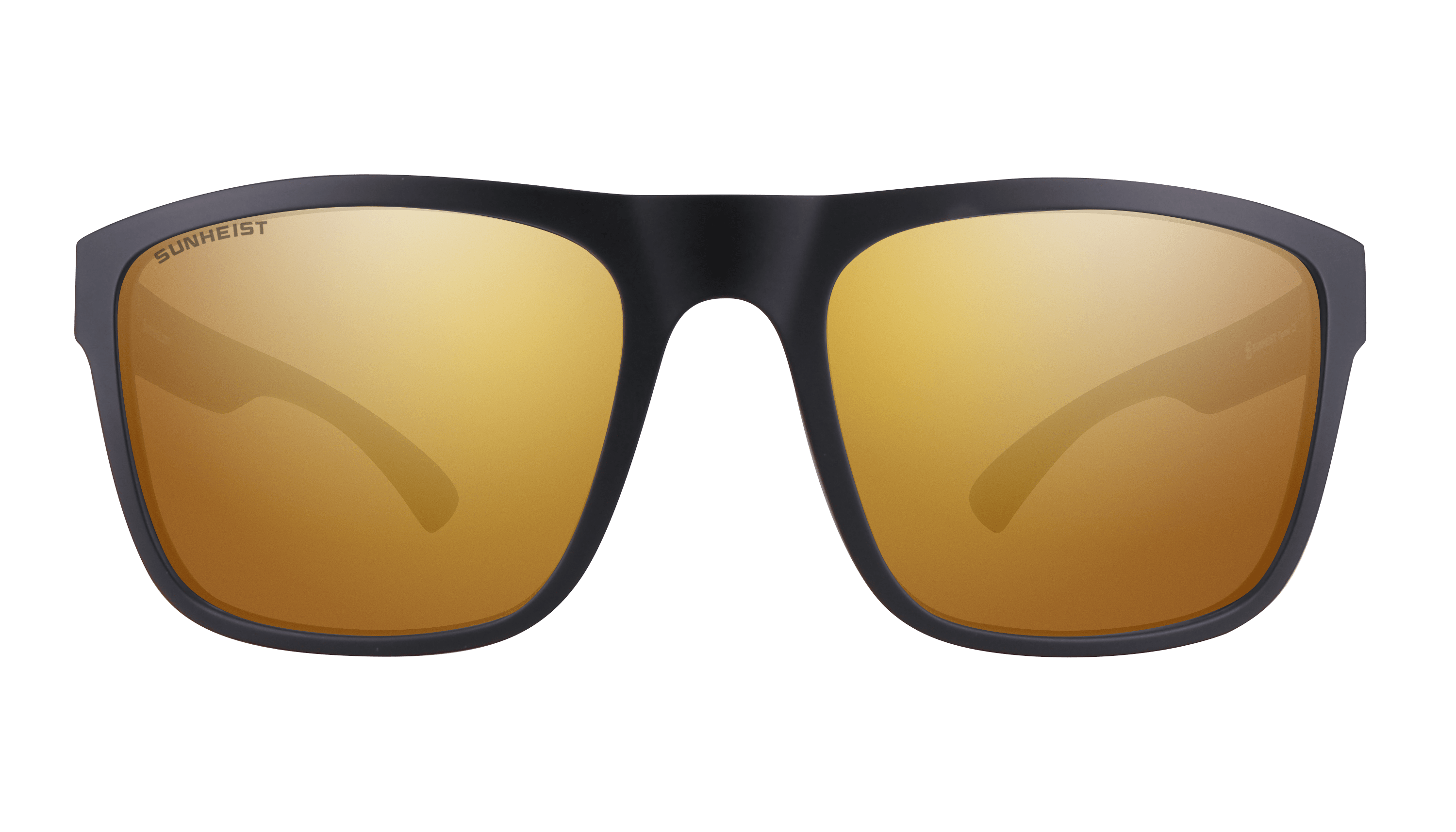 Matte Black / Brown with Gold Mirror