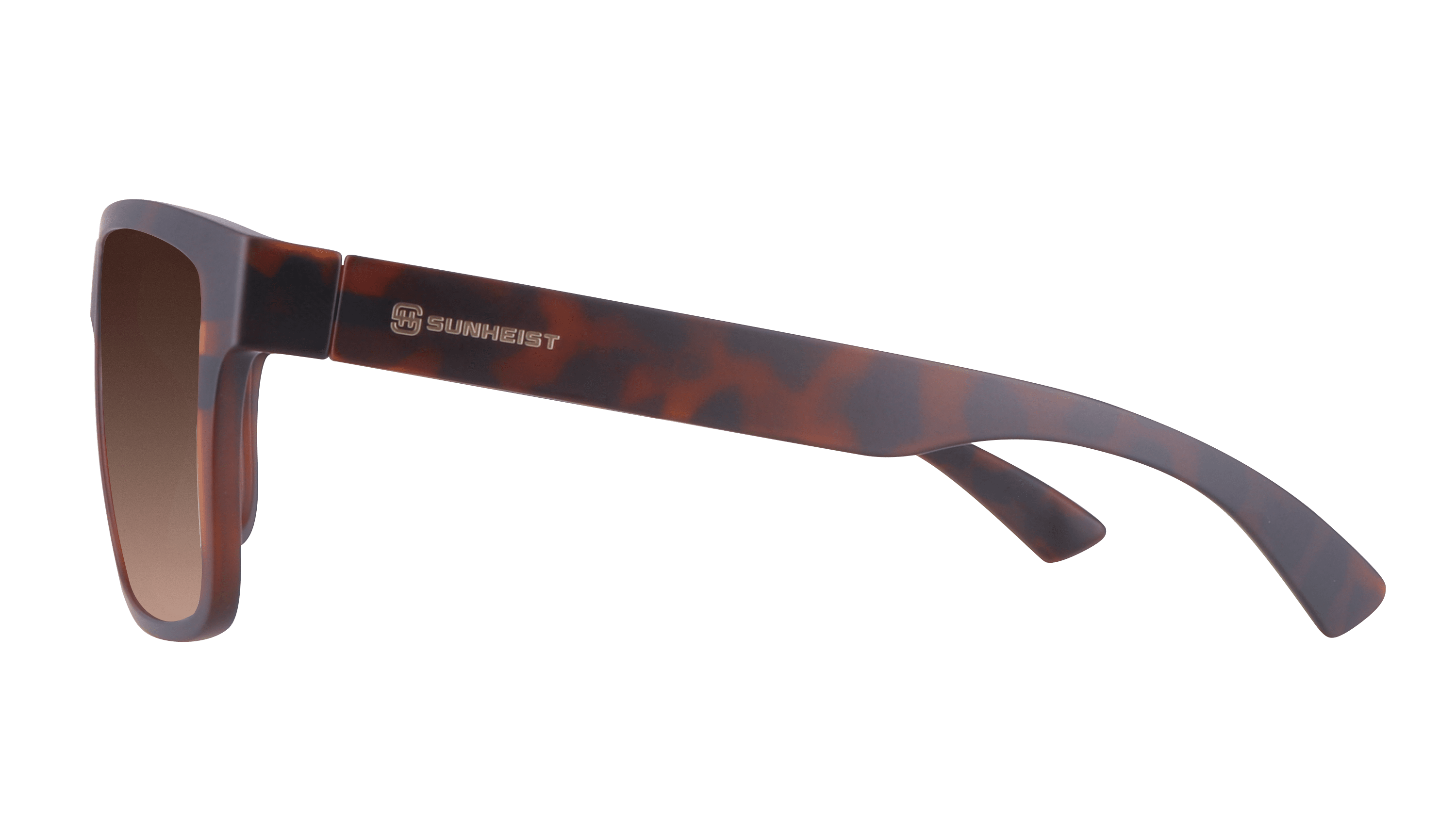 Matte Brown Tortoise / Brown Gradient with Light Mirror