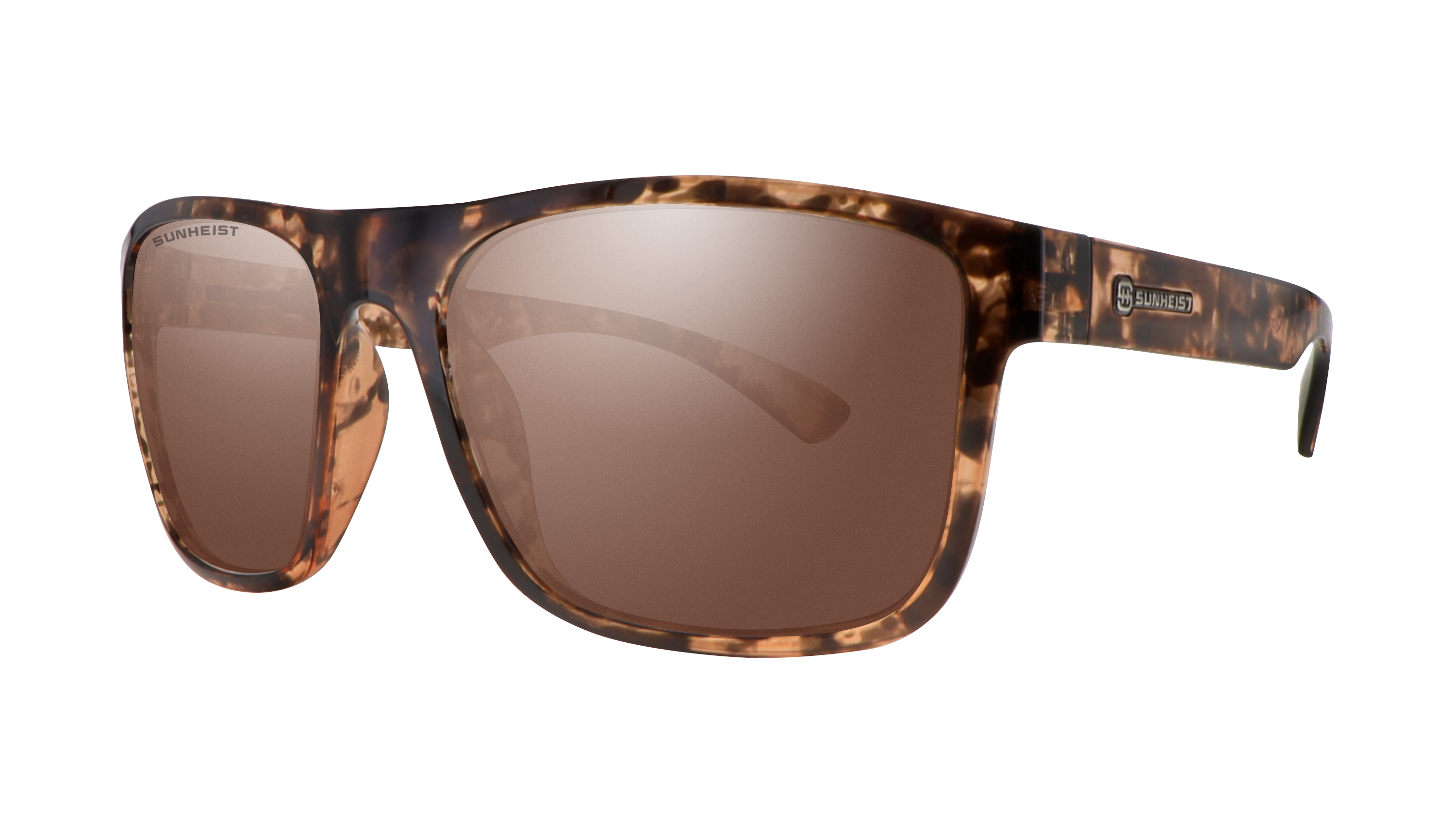 Gloss Brown Tortoise / Brown with Full Mirror