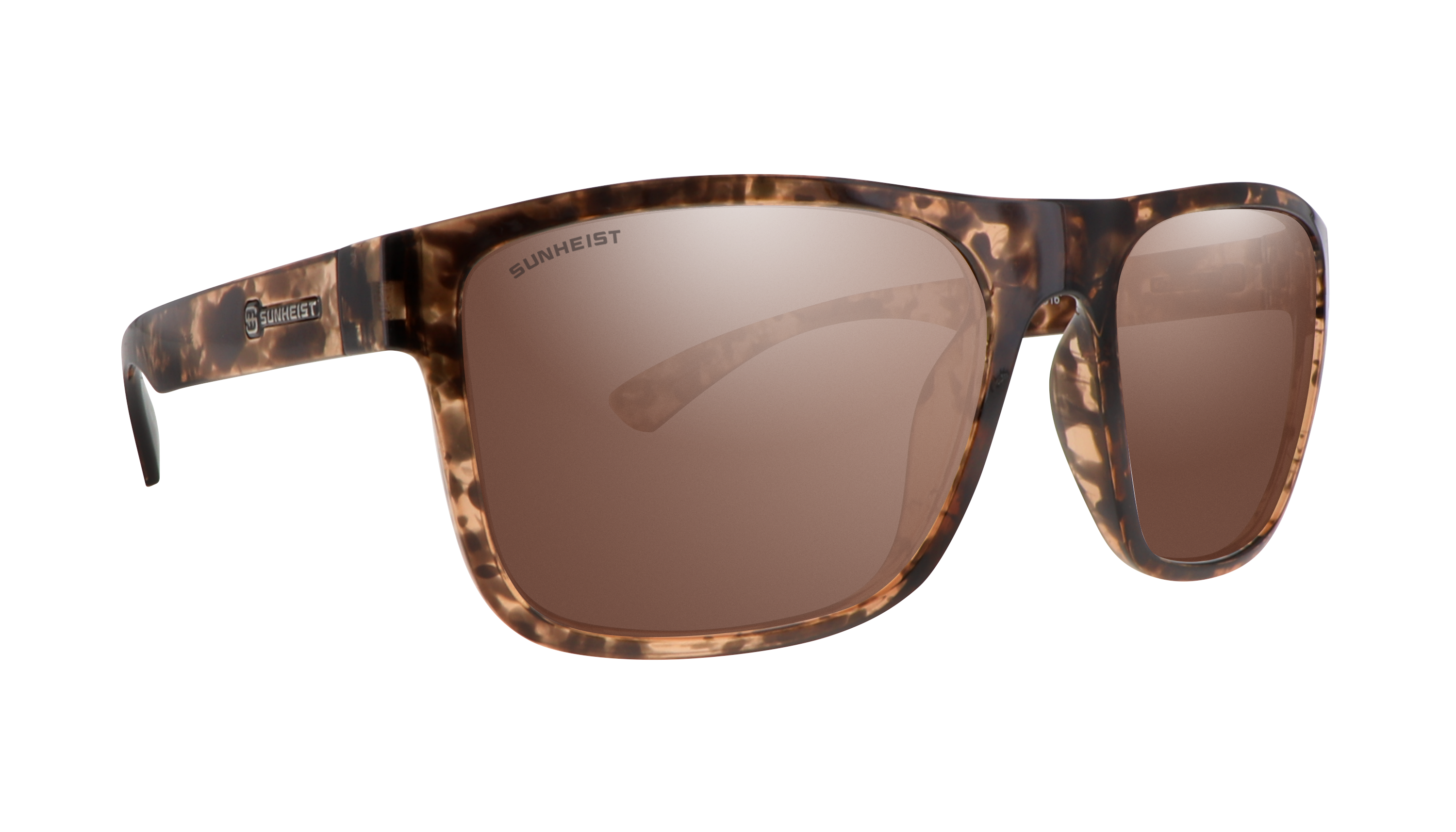 Gloss Brown Tortoise / Brown with Full Mirror