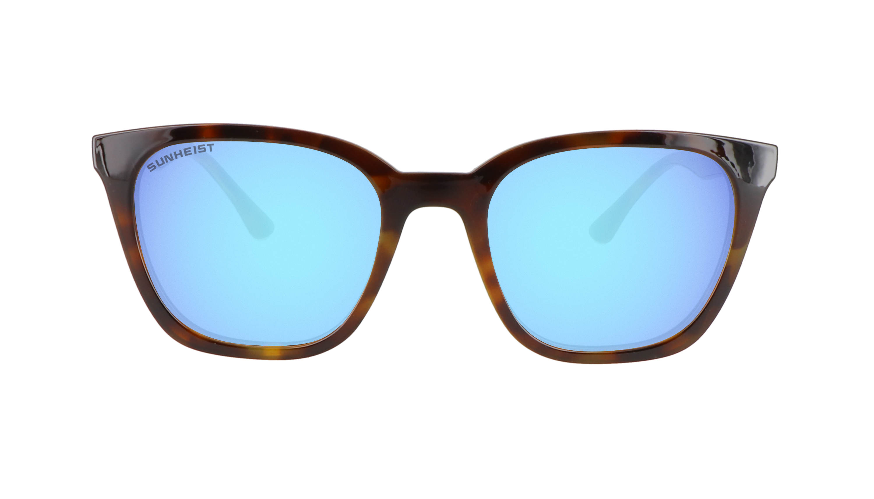 Gloss Jelly Brown Tortoise / Smoke with Icy Blue Mirror