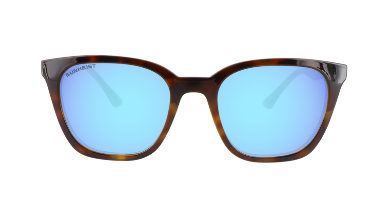 Gloss Jelly Brown Tortoise / Smoke with Icy Blue Mirror
