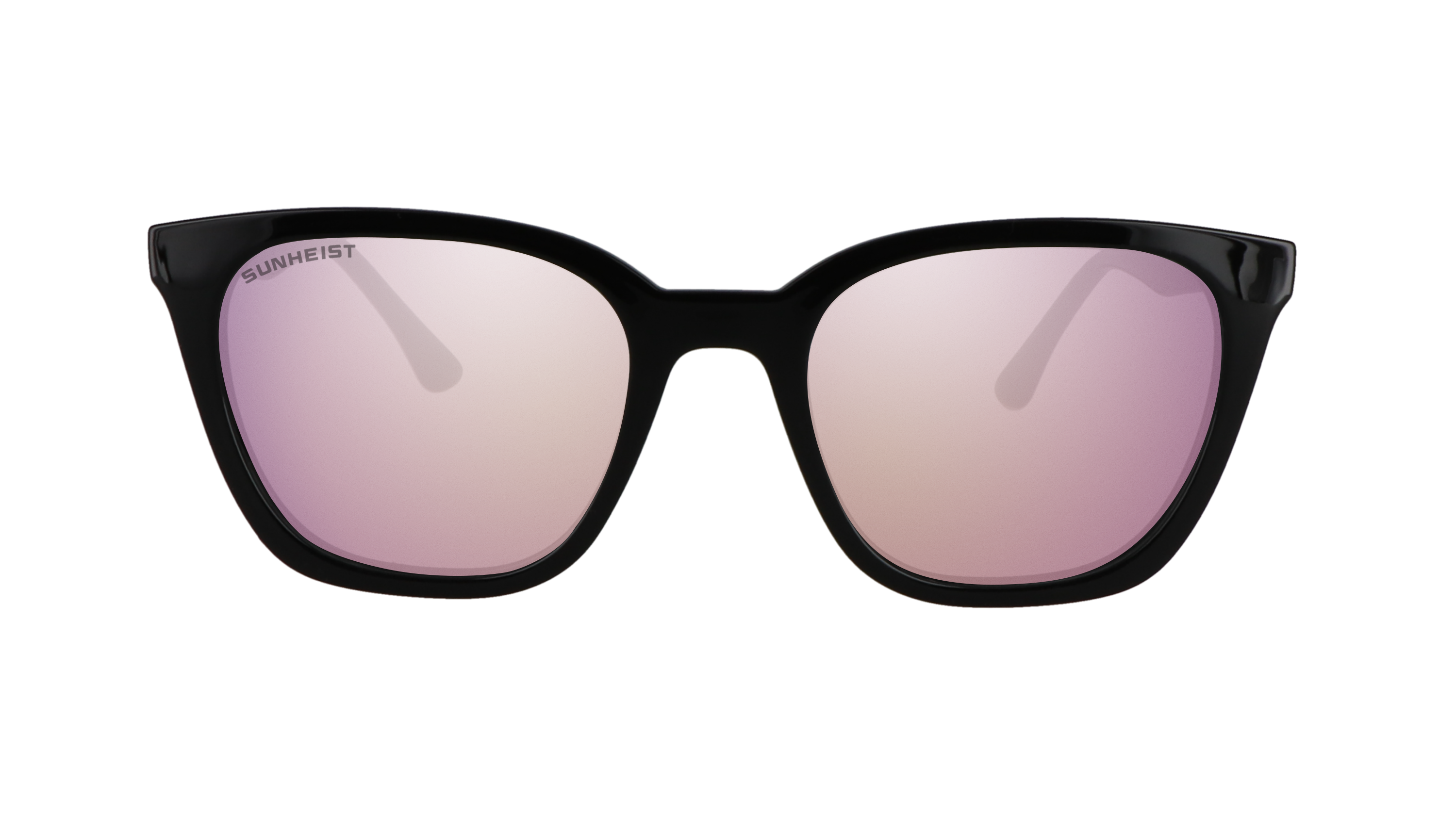 Gloss Black / Smoke with Rose Gold Mirror