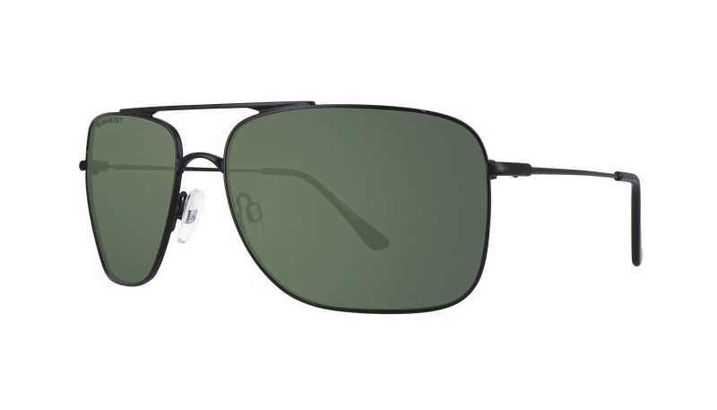 Matte Black / Green Polarized