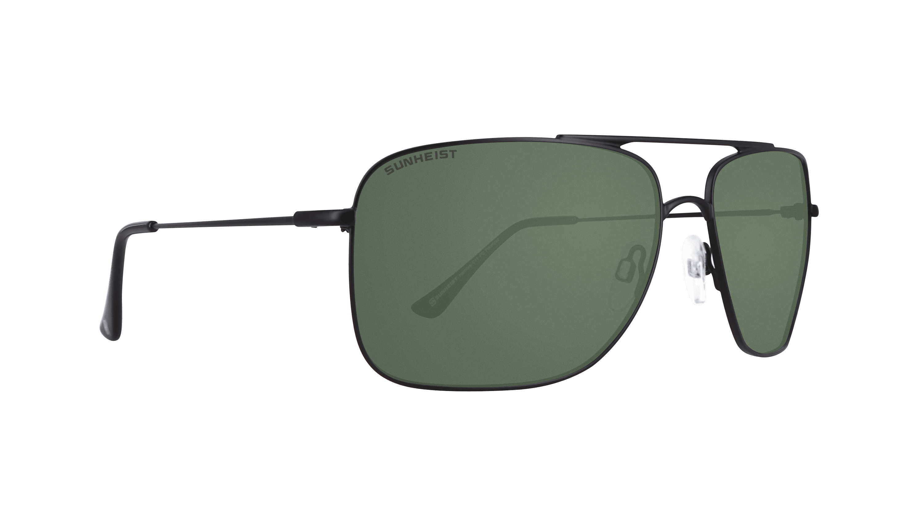 Matte Black / Green Polarized