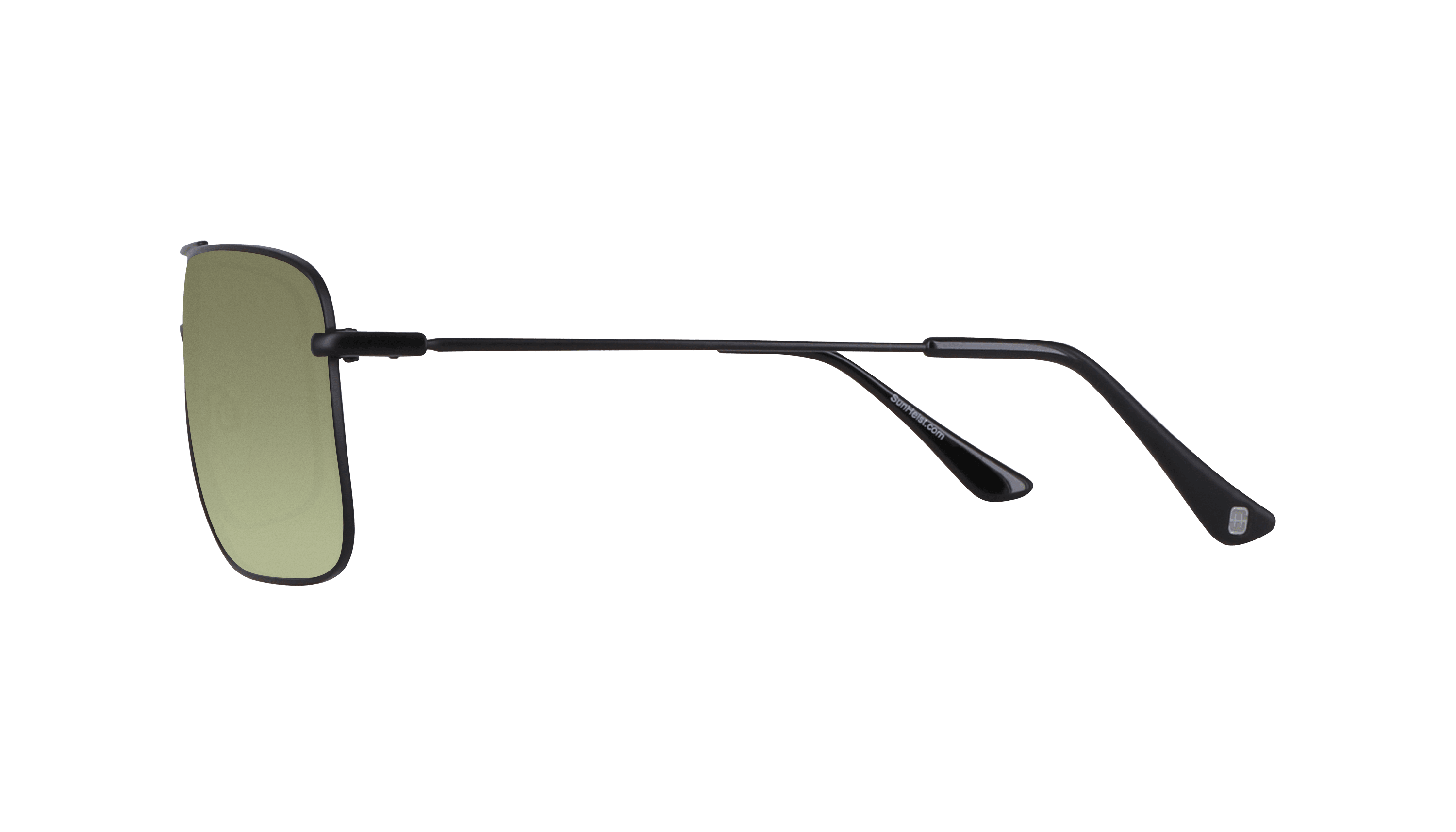 Matte Black / Gradient Green with Light Mirror