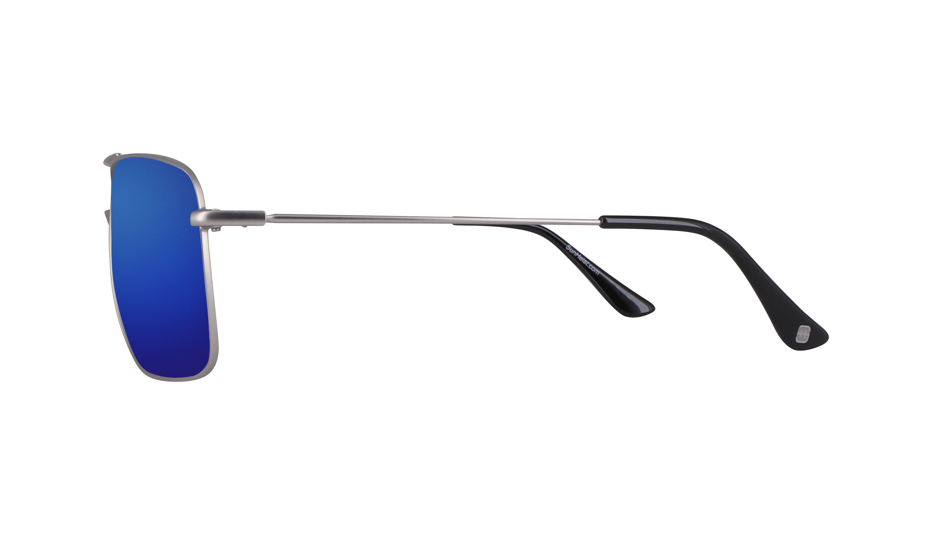 Silver / Smoke with True Blue Mirror Polarized