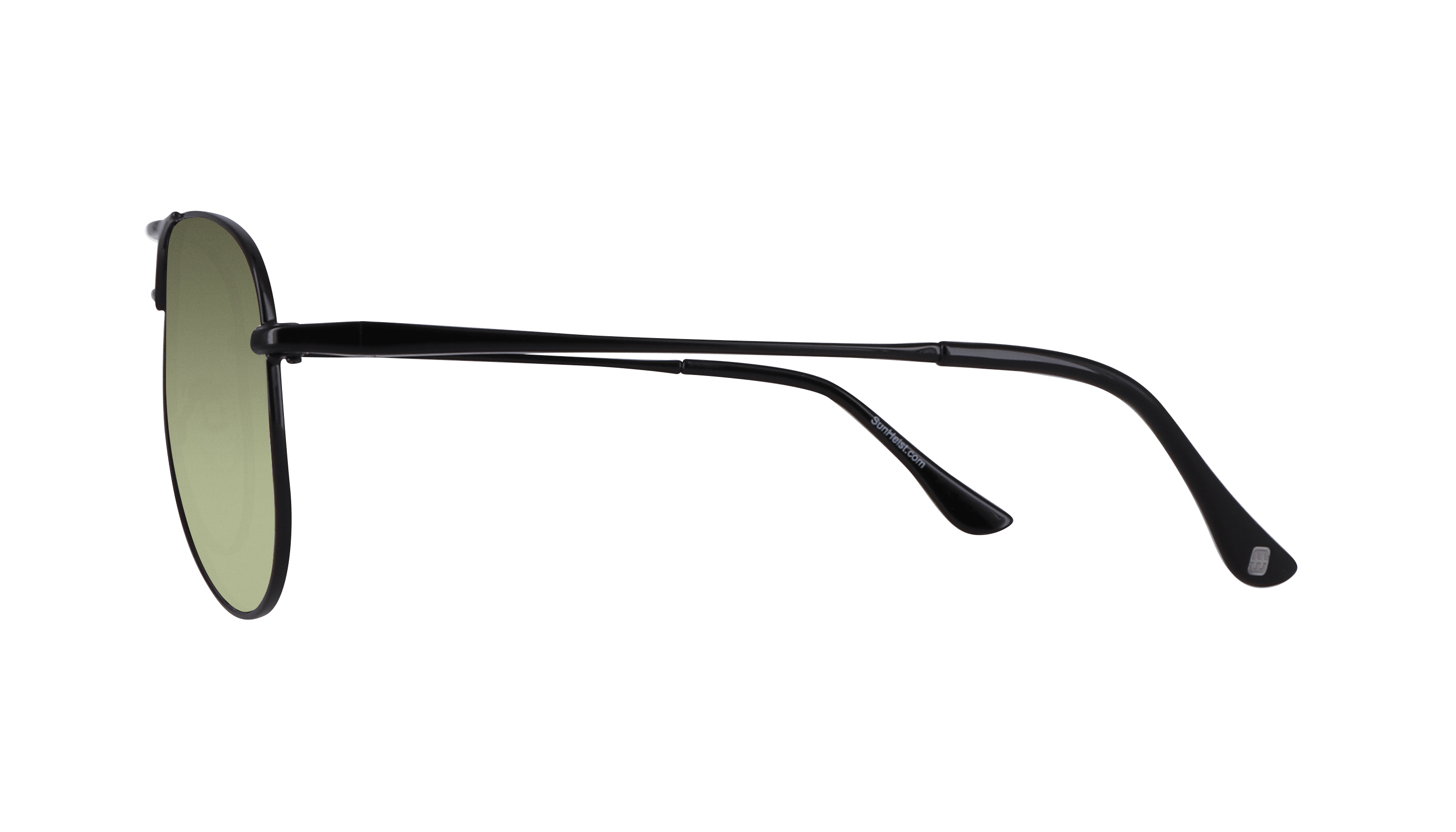 Gloss Black / Gradient Green with Light Mirror