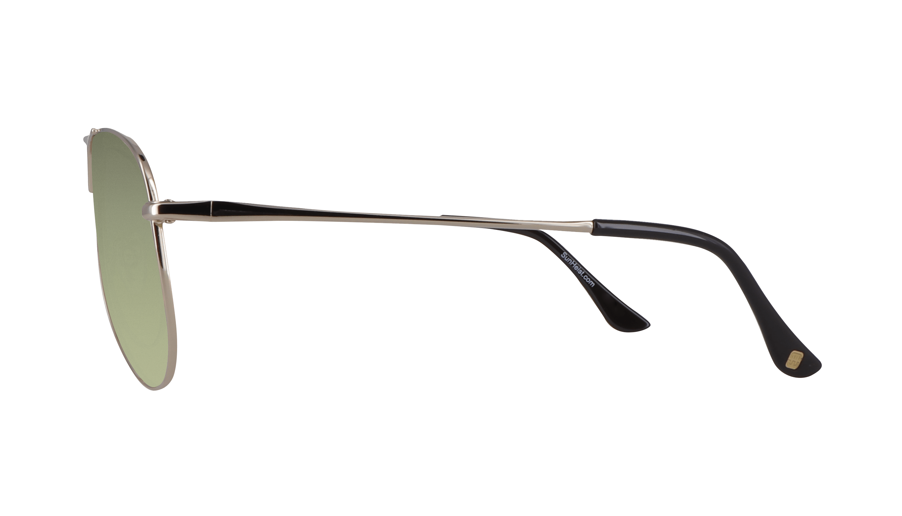 Gloss Light Gold / Gradient Green with Light Mirror