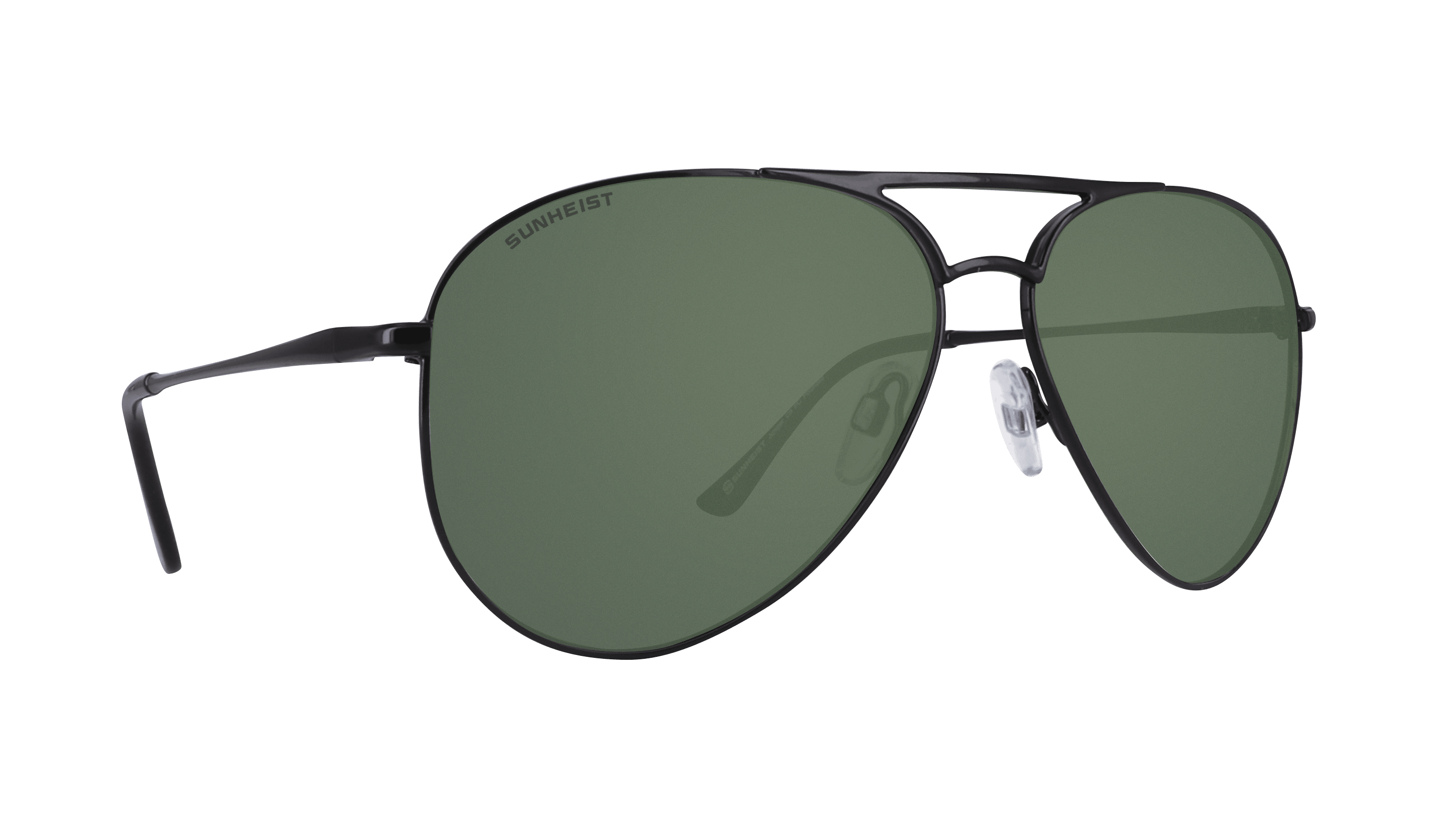 Gloss Black / Green Polarized