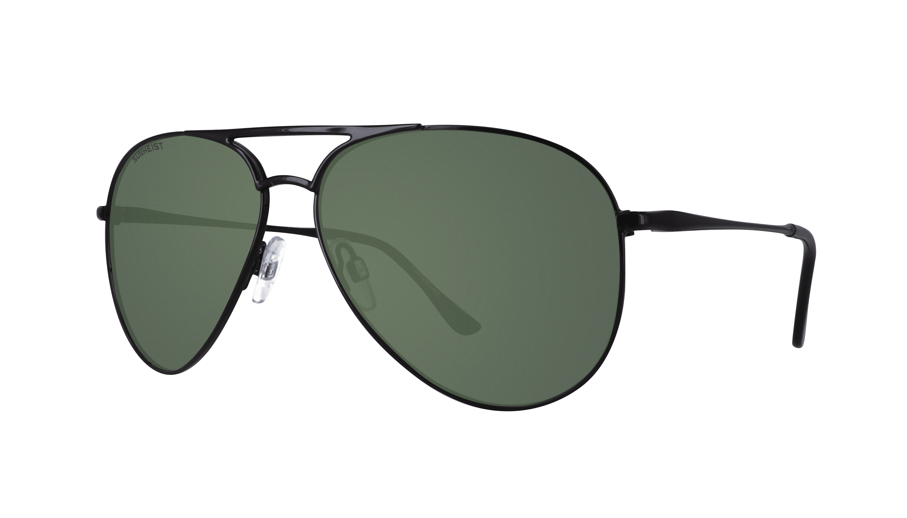 Gloss Black / Green Polarized