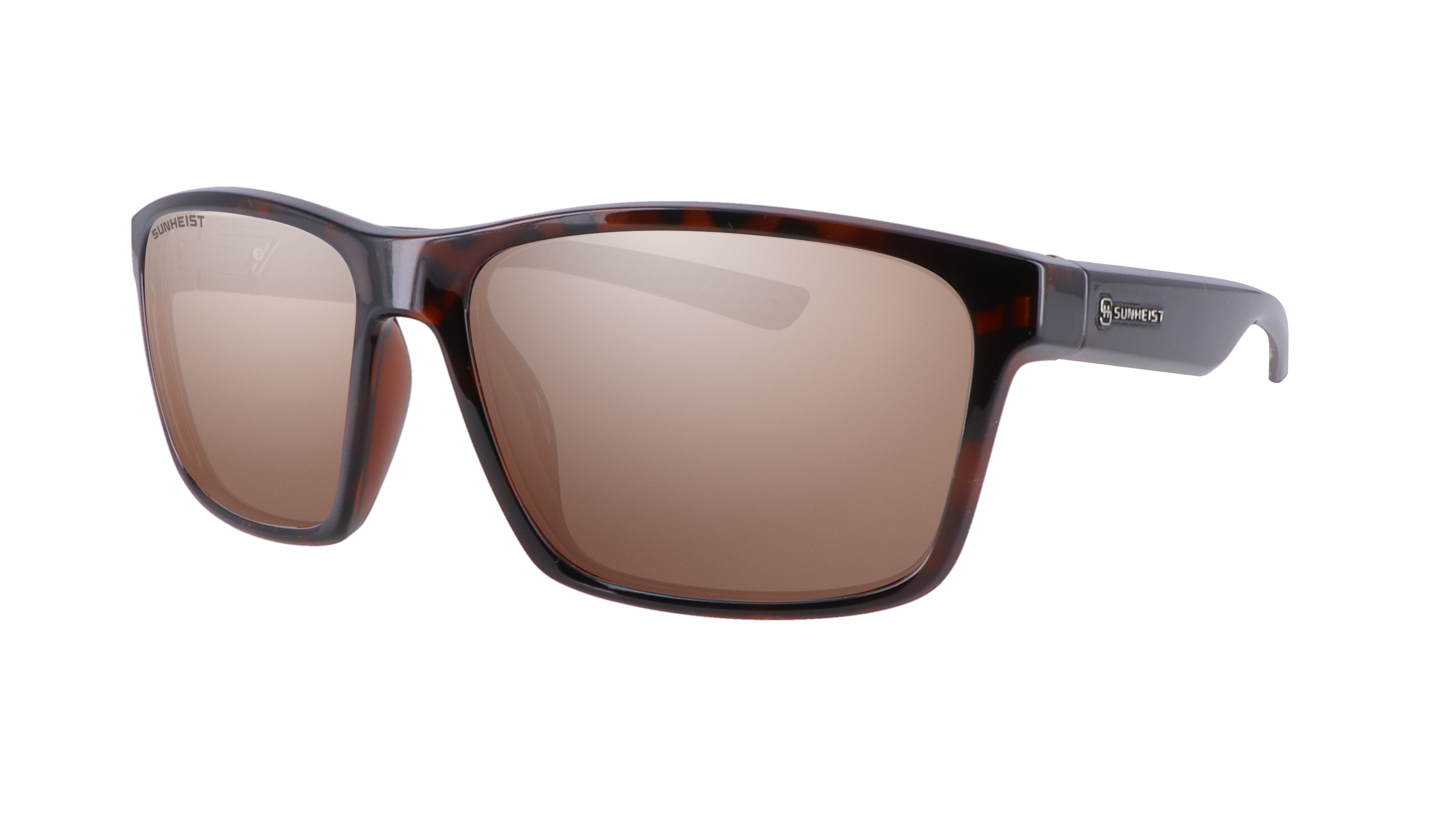 Gloss Brown Tortoise Maple / Brown with Light Mirror