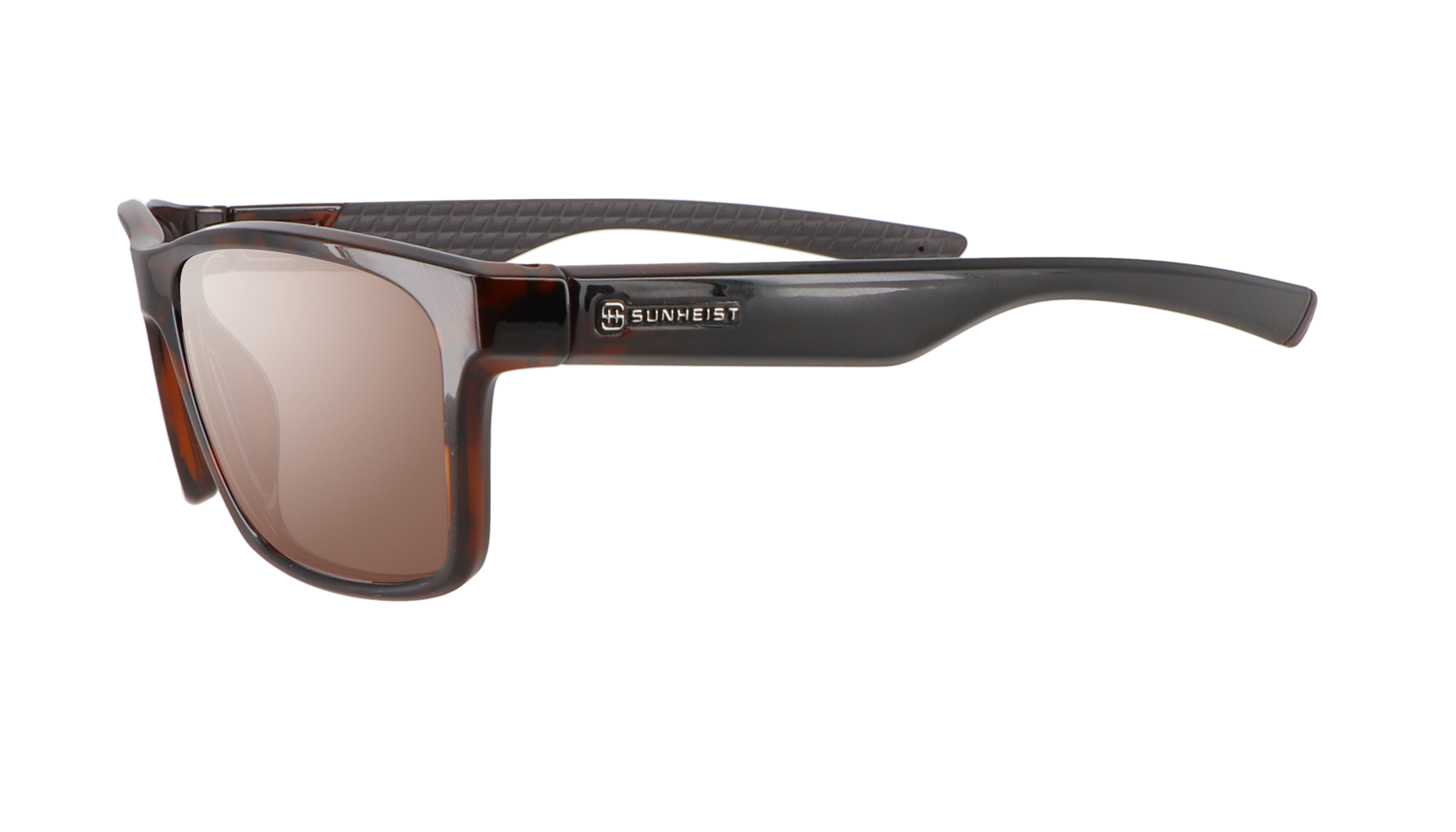 Gloss Brown Tortoise Maple / Brown with Light Mirror