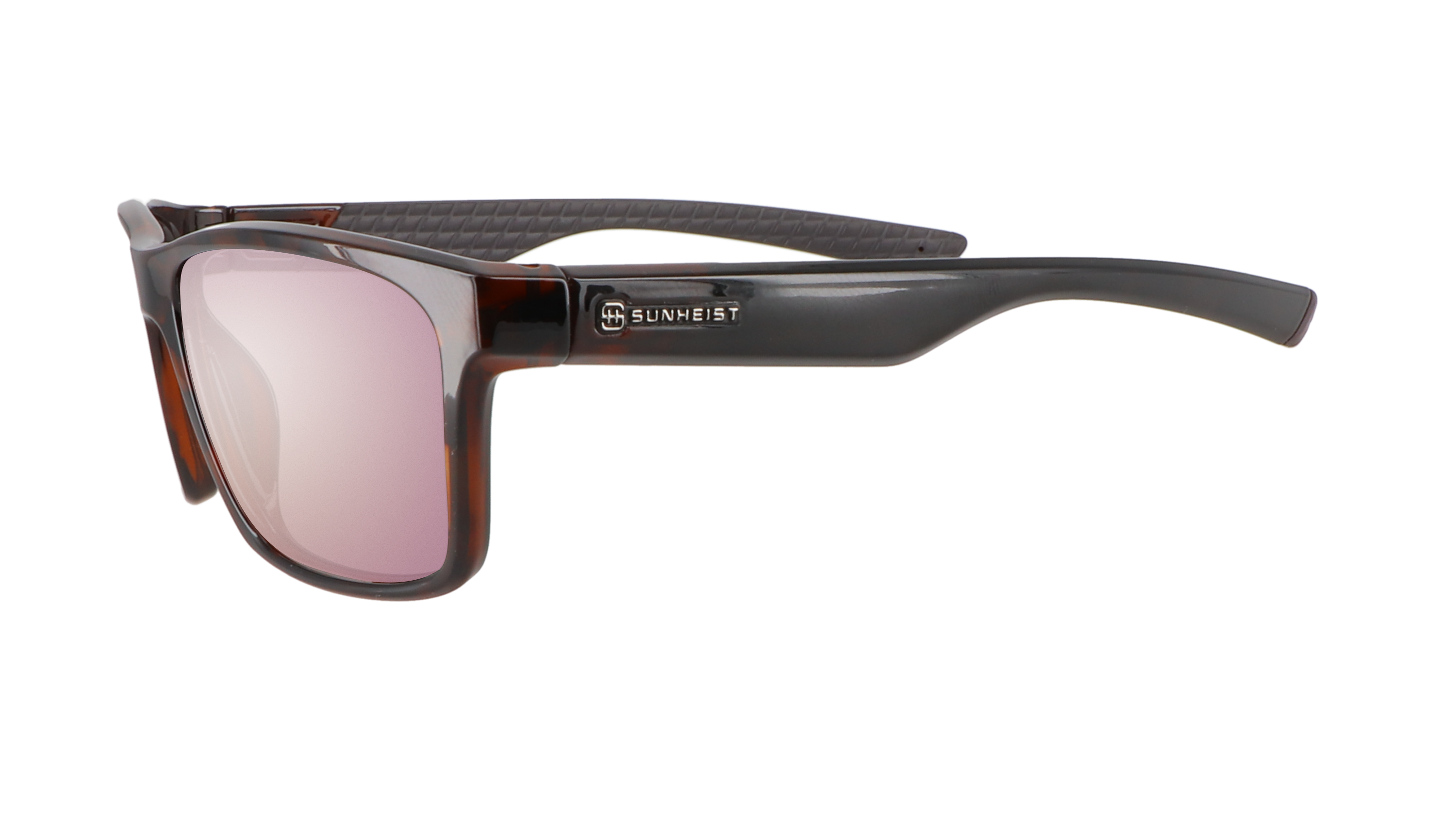 Gloss Brown Tortoise Maple / Smoke with Rose Gold MIrror