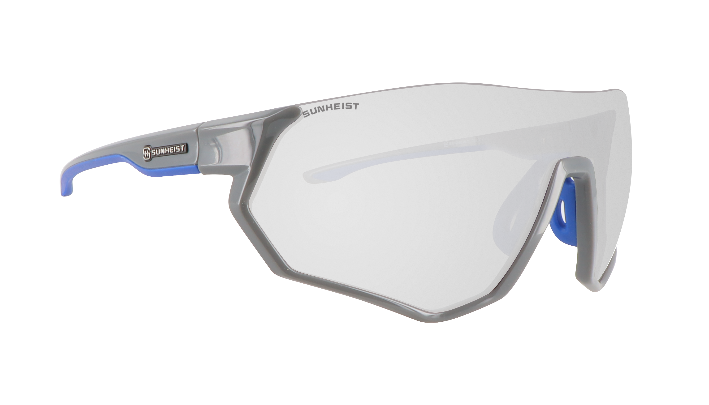 Gloss Gray and Dark Blue / Photochromatic Clear to Smoke