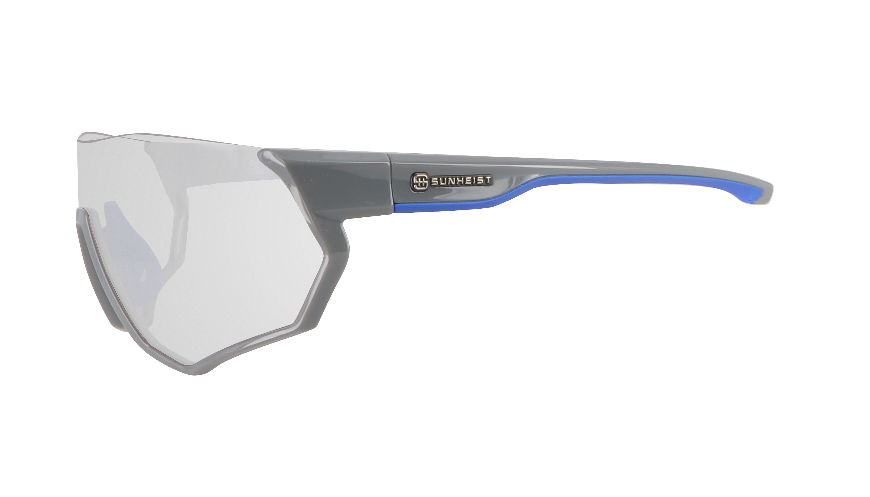 Gloss Gray and Dark Blue / Photochromatic Clear to Smoke