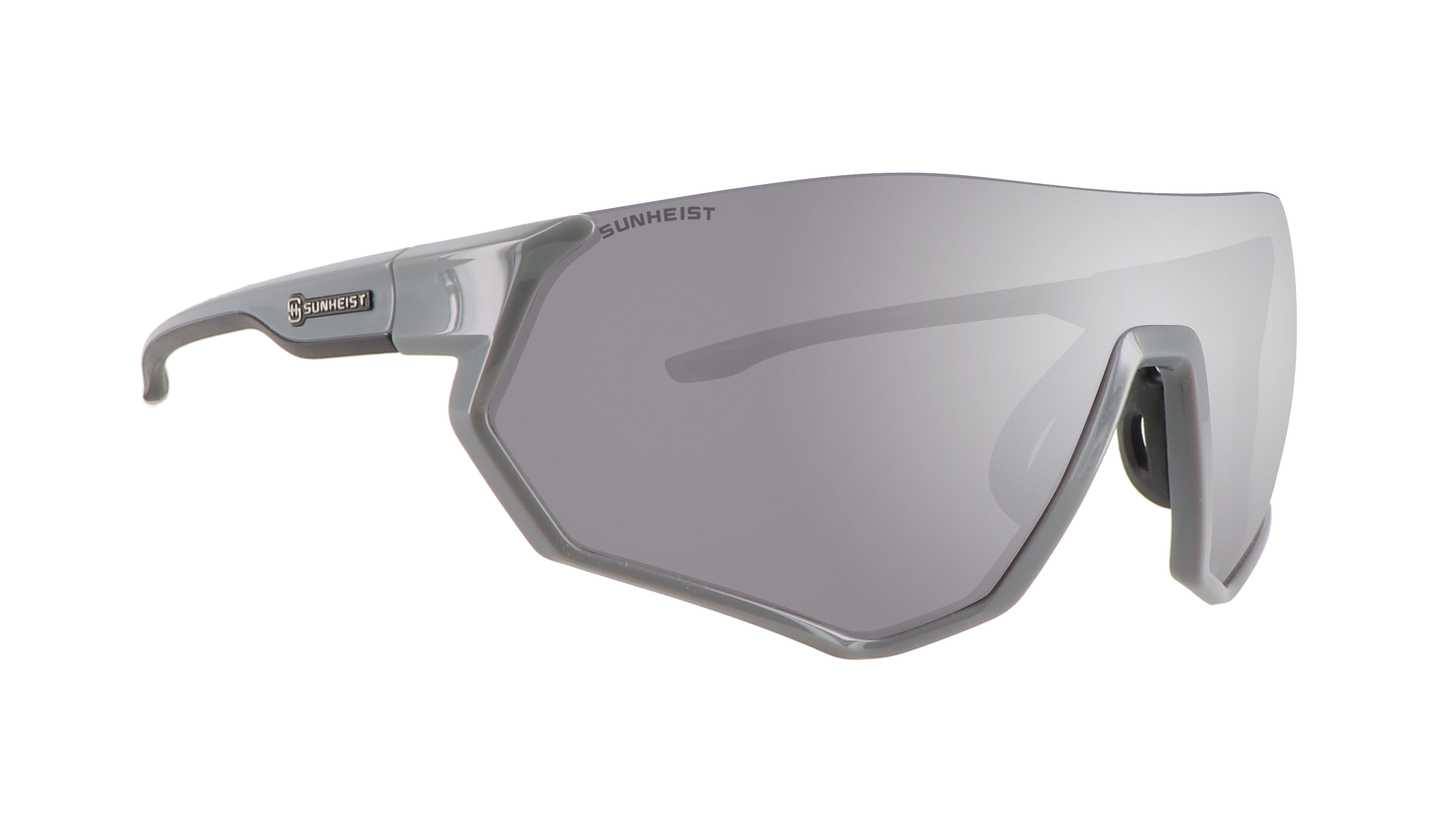 Gloss Gray and Dark Blue / Smoke with Light Mirror